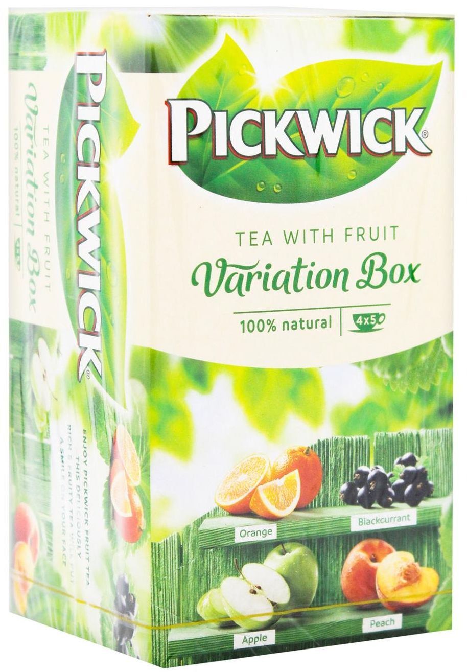 Чай чёрный Pickwick Ассорти с кусочками фруктов 20 шт фото 5