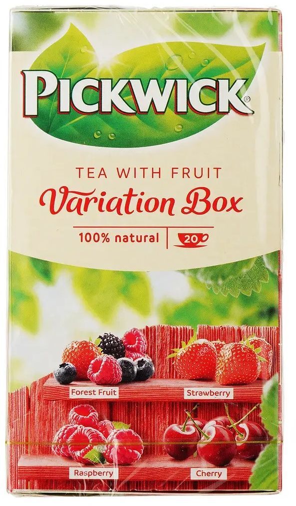 Чай чёрный Pickwick Ассорти с ягодами 20 шт фото 2