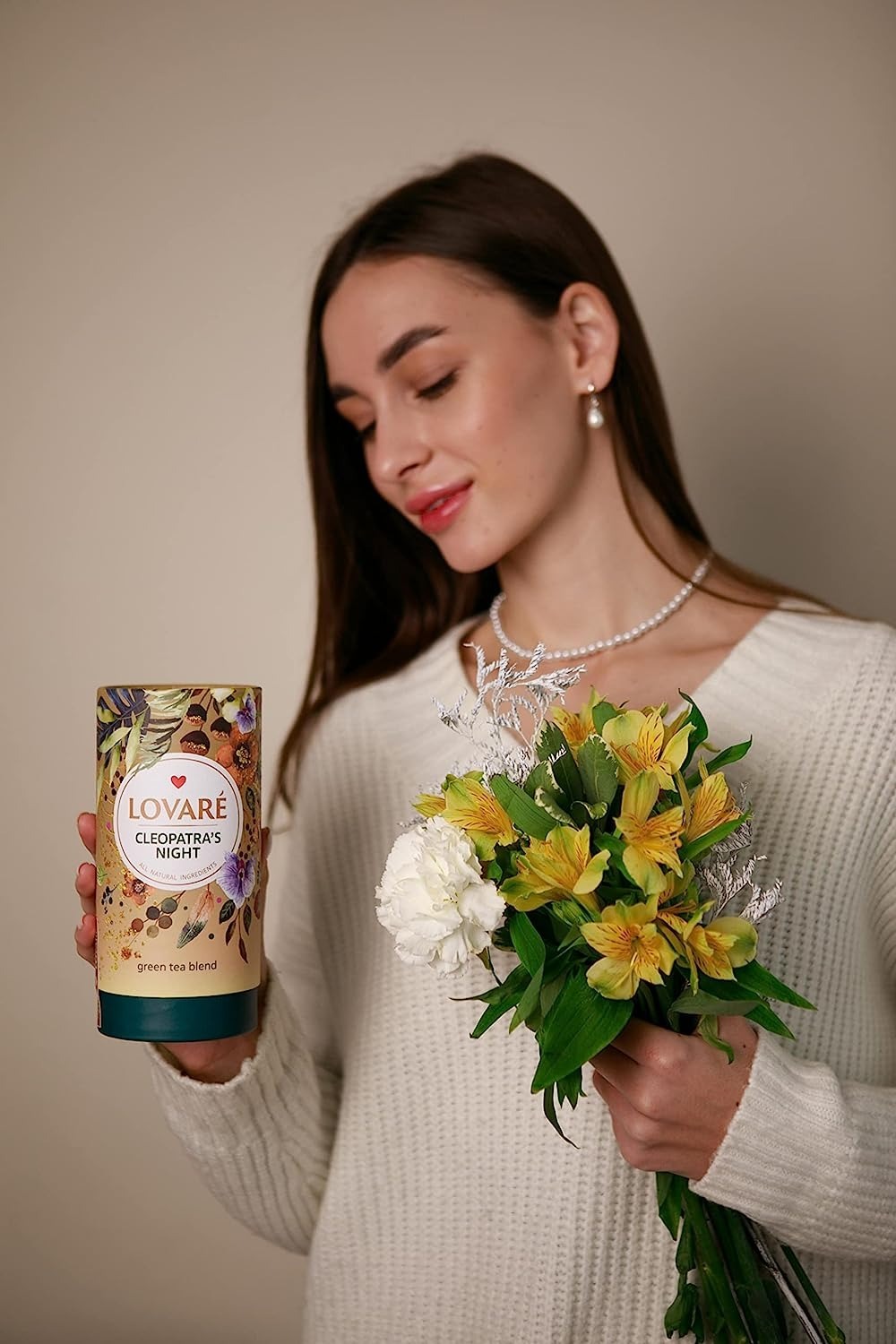Чай зелёный Lovare Cleopatra's Night 80 г фото 9