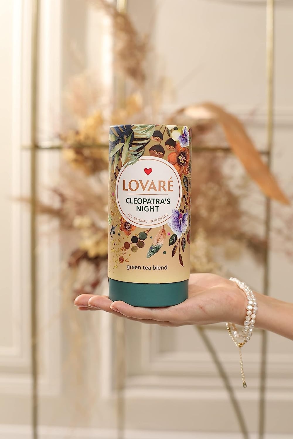 Чай зелёный Lovare Cleopatra's Night 80 г фото 5