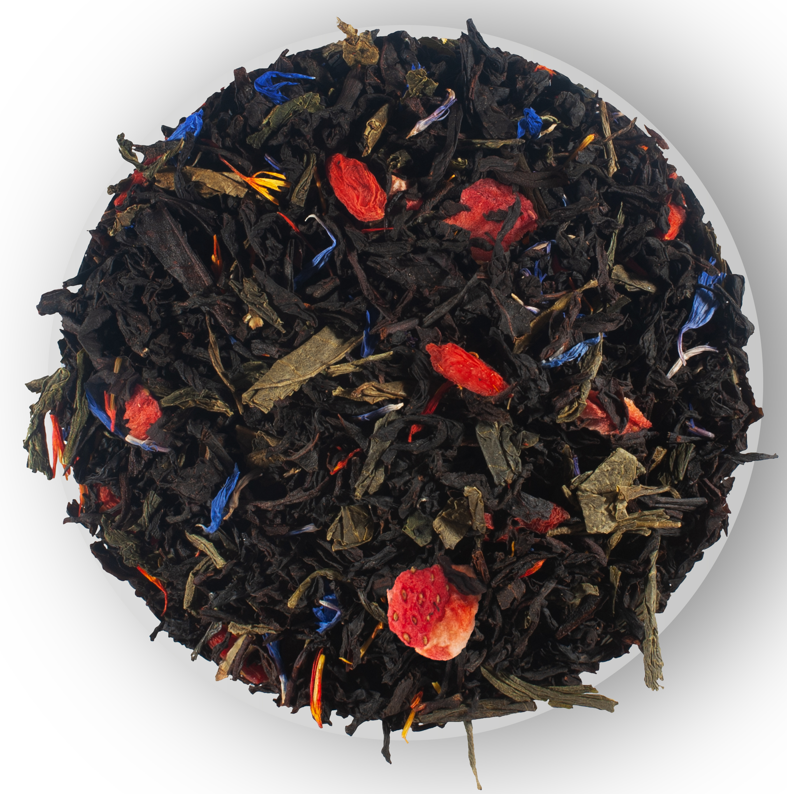 Чай черный и зеленый Lovare Champagne Splashes 80 г фото 