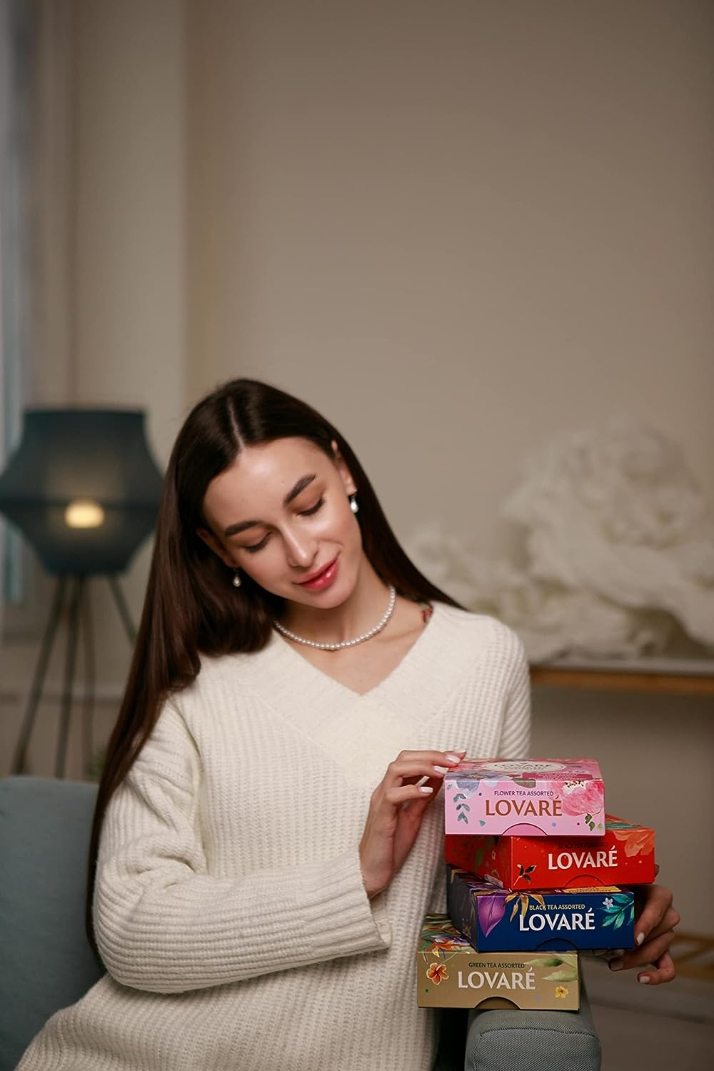 Чай чёрный Lovare Assorted 4 вида 32 шт фото 10