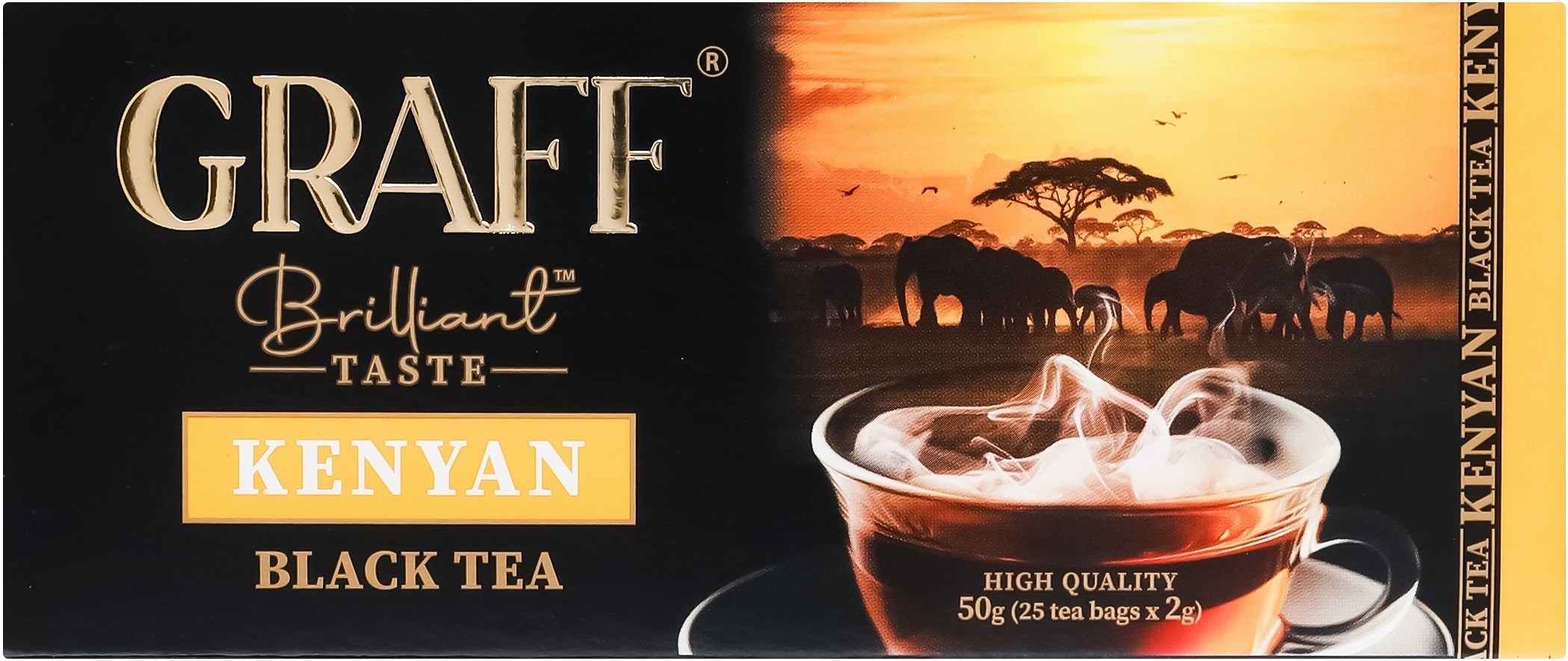 Чай чёрный Graff Кения 25 шт фото 
