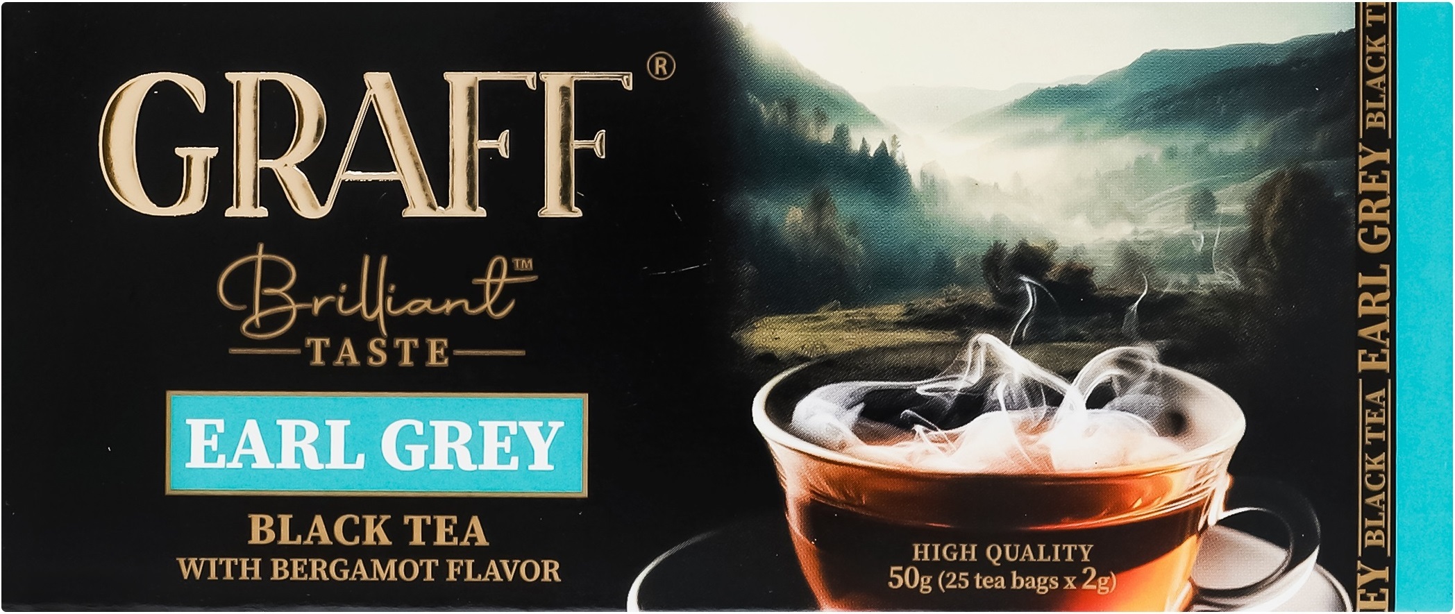 Чай чёрный Graff Эрл Грей 25 шт фото 