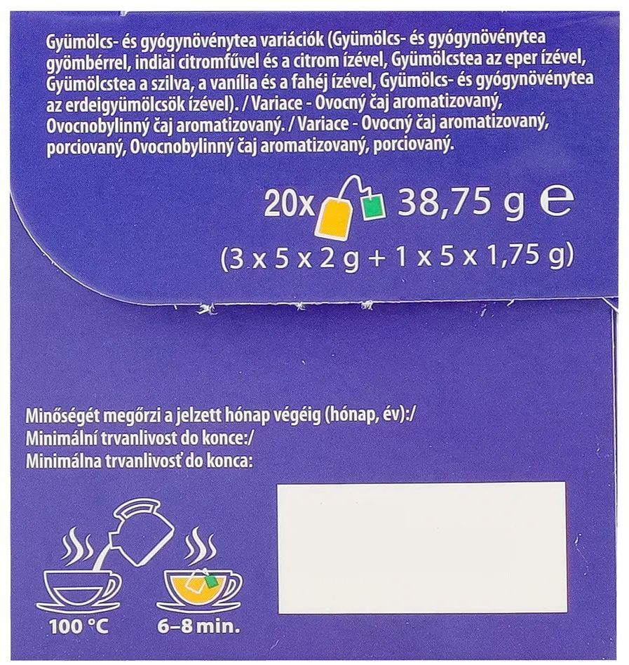 Напиток Pickwick Fruit fusion 20 шт фото 6