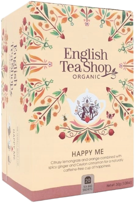 Чай травяной English Tea Shop Happy Me органический 20 шт фото 