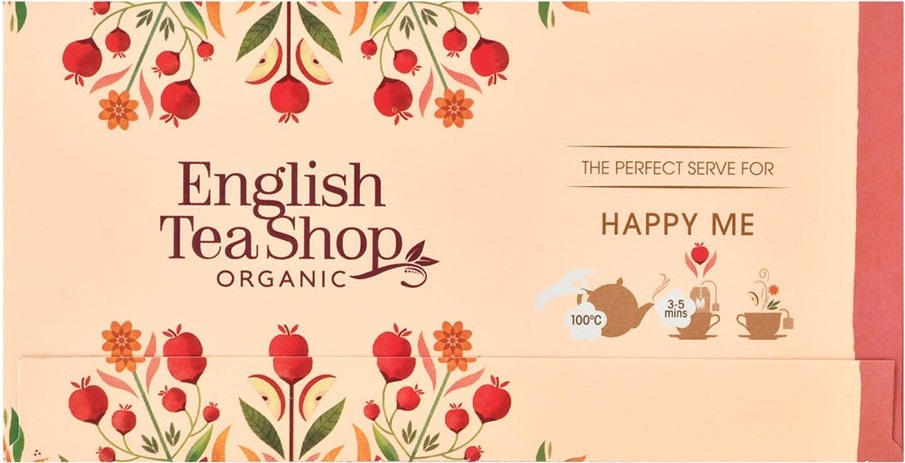 Чай травяной English Tea Shop Happy Me органический 20 шт фото 