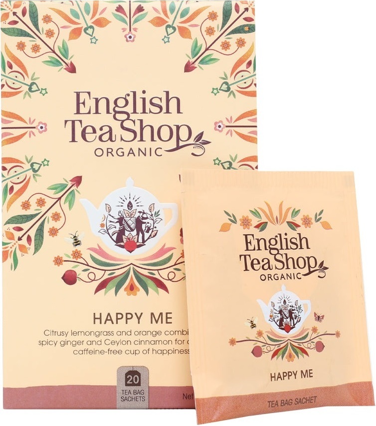 Чай травяной English Tea Shop Happy Me органический 20 шт фото 