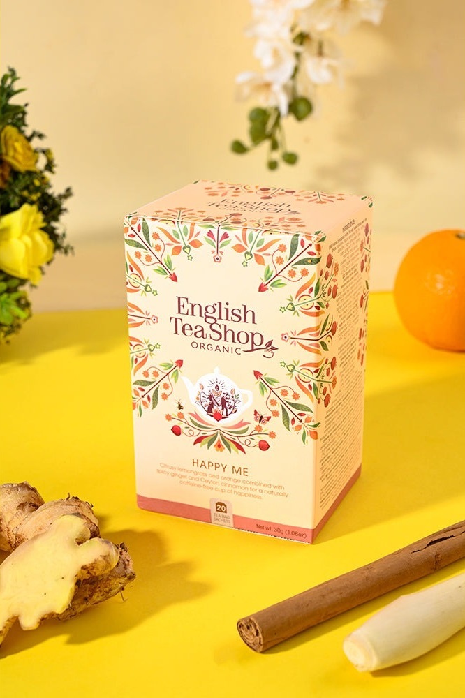 Чай травяной English Tea Shop Happy Me органический 20 шт фото 