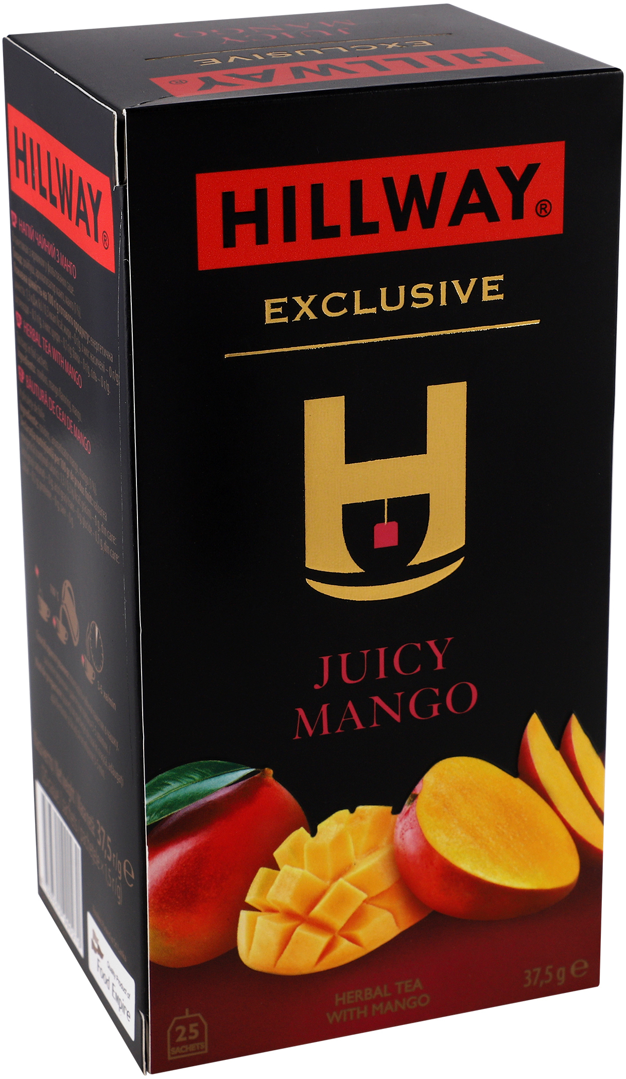Травяной чай Hillway Juicy Mango с ярлыком 25 шт фото 