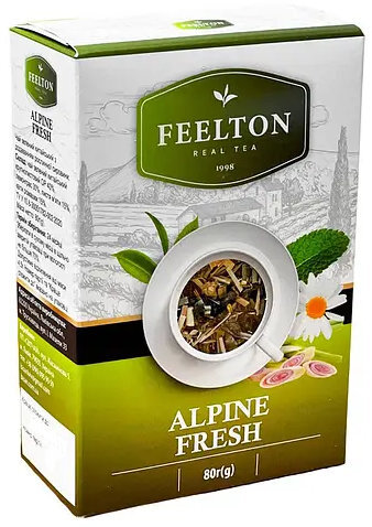 Чай травяной Feelton Alpine Fresh 80 г фото 3