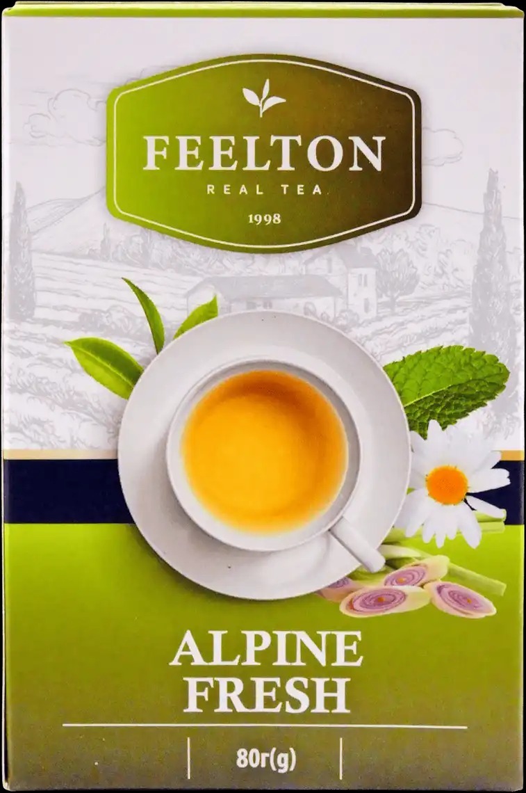 Чай травяной Feelton Alpine Fresh 80 г фото 2