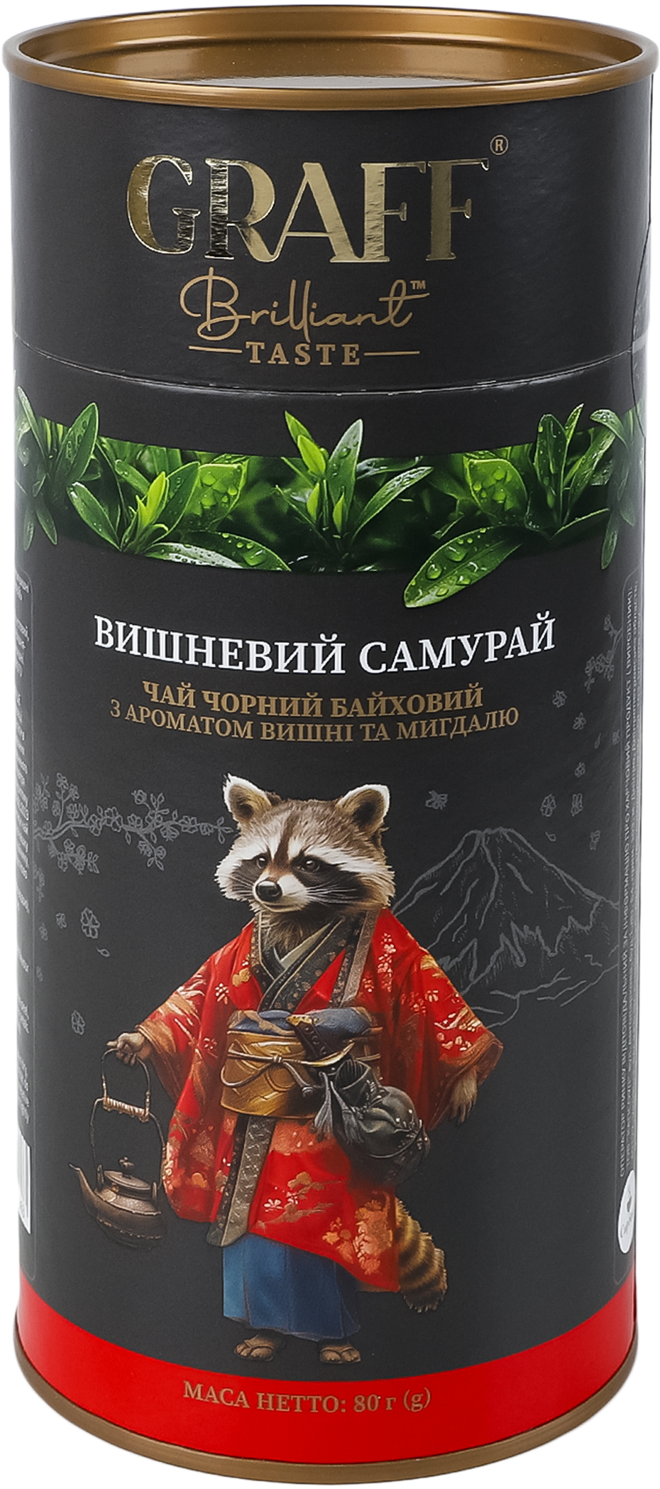 Чай чёрный Graff Вишневый самурай 80 г фото 2