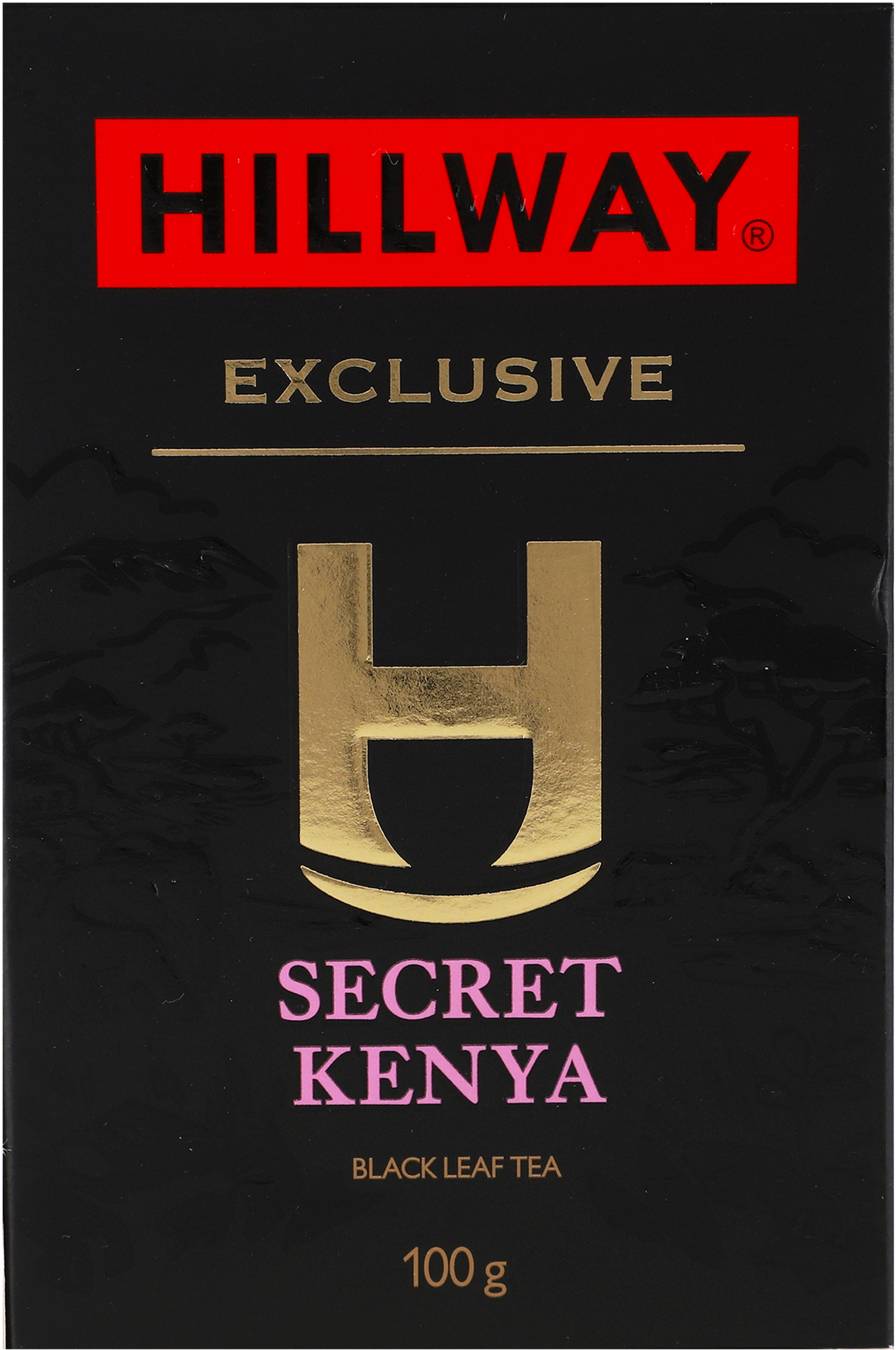Чай чёрный Hillway Exclusive Secret Kenya листовой 100 г фото 