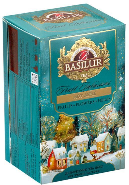 Чай фруктово-растительный Basilur Яблоко-Корица 20 шт фото 