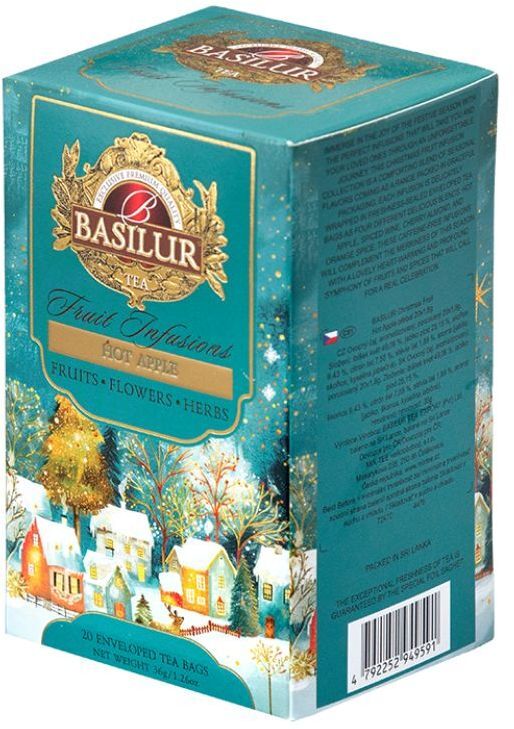 Чай фруктово-растительный Basilur Яблоко-Корица 20 шт фото 