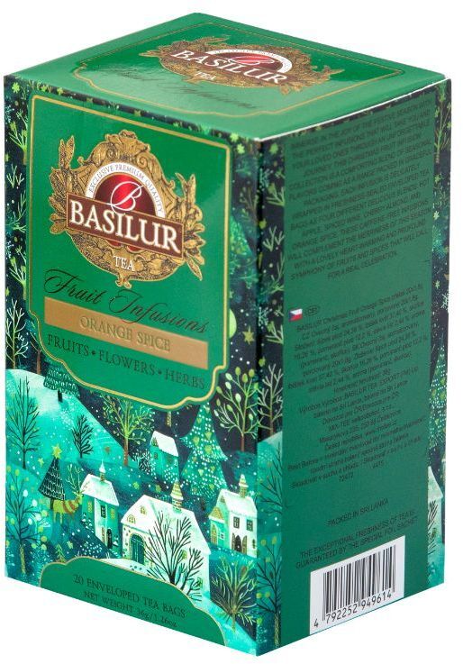 Чай фруктово-растительный Basilur Корица-Апельсин 20 шт фото 