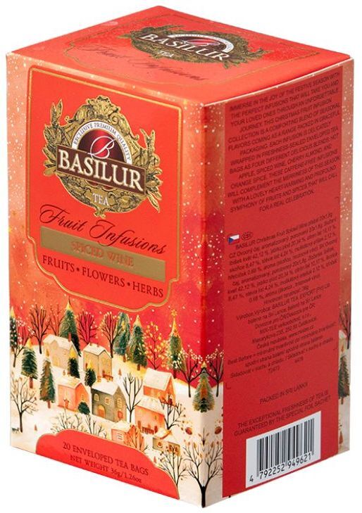 Чай фруктово-растительный Basilur Глинтвейн 20 шт фото 3