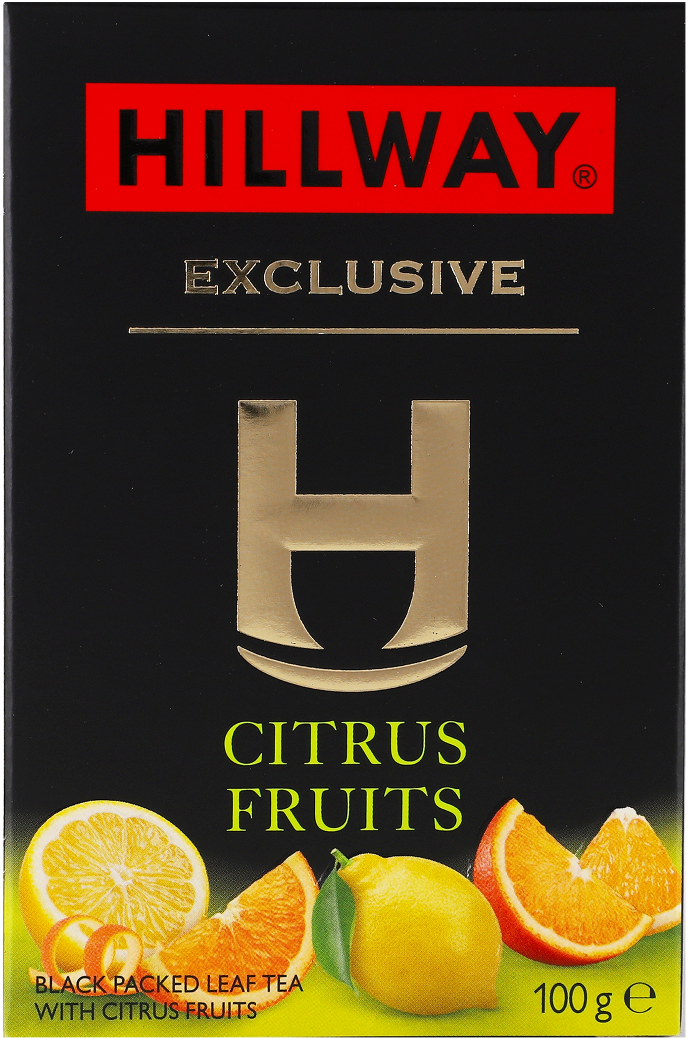 Чай чёрный Hillway Exclusive Citrus fruits 100 г фото 4