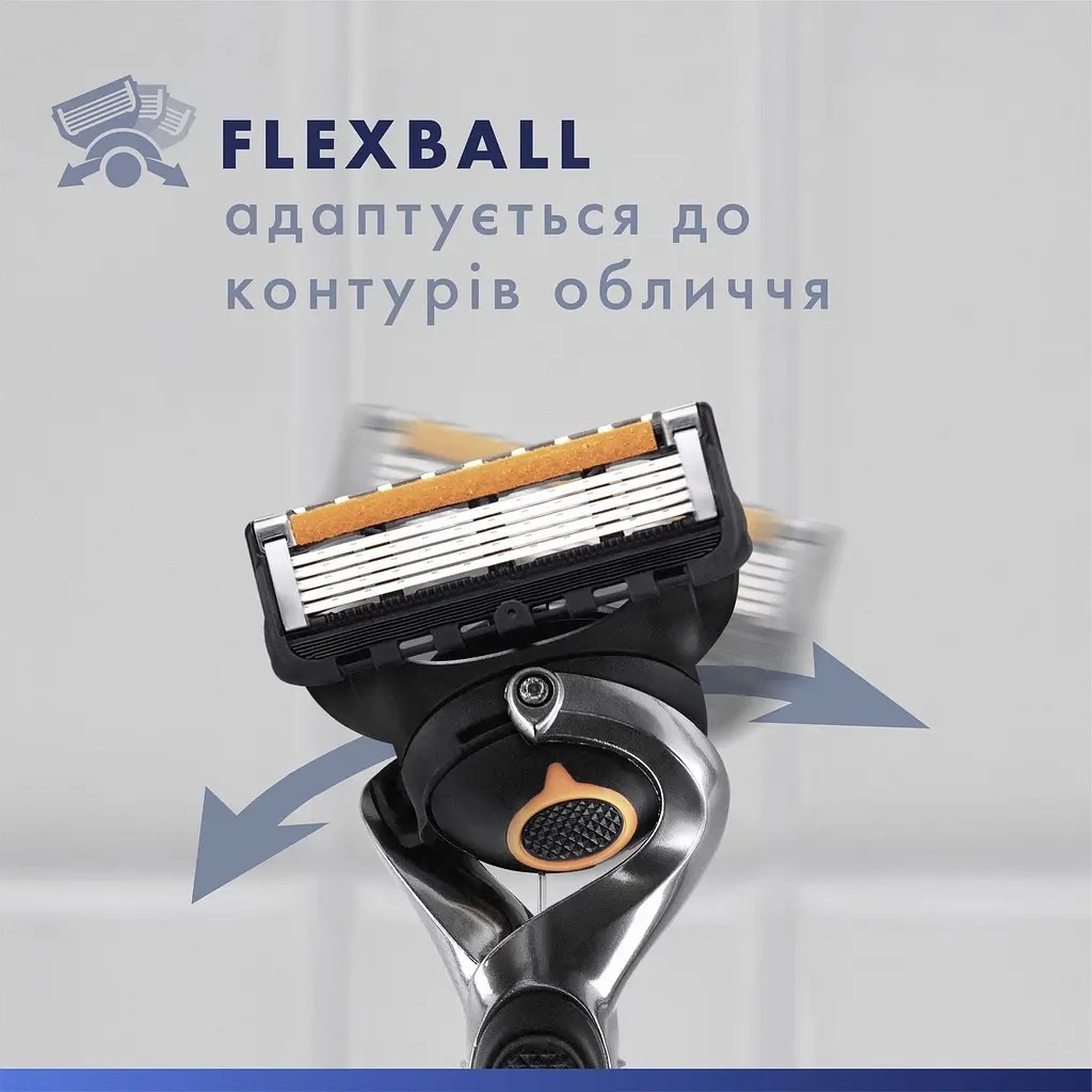 Набір Gillette Fusion 5 Proglide Бритва з 4 змінними касетами + Гель для гоління Для чутливої шкіри 200 млфото