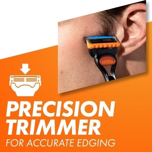 Набір Gillette Fusion 5 Бритва з 1 змінною касетою + Гель для гоління Для чутливої шкіри 200 млфото