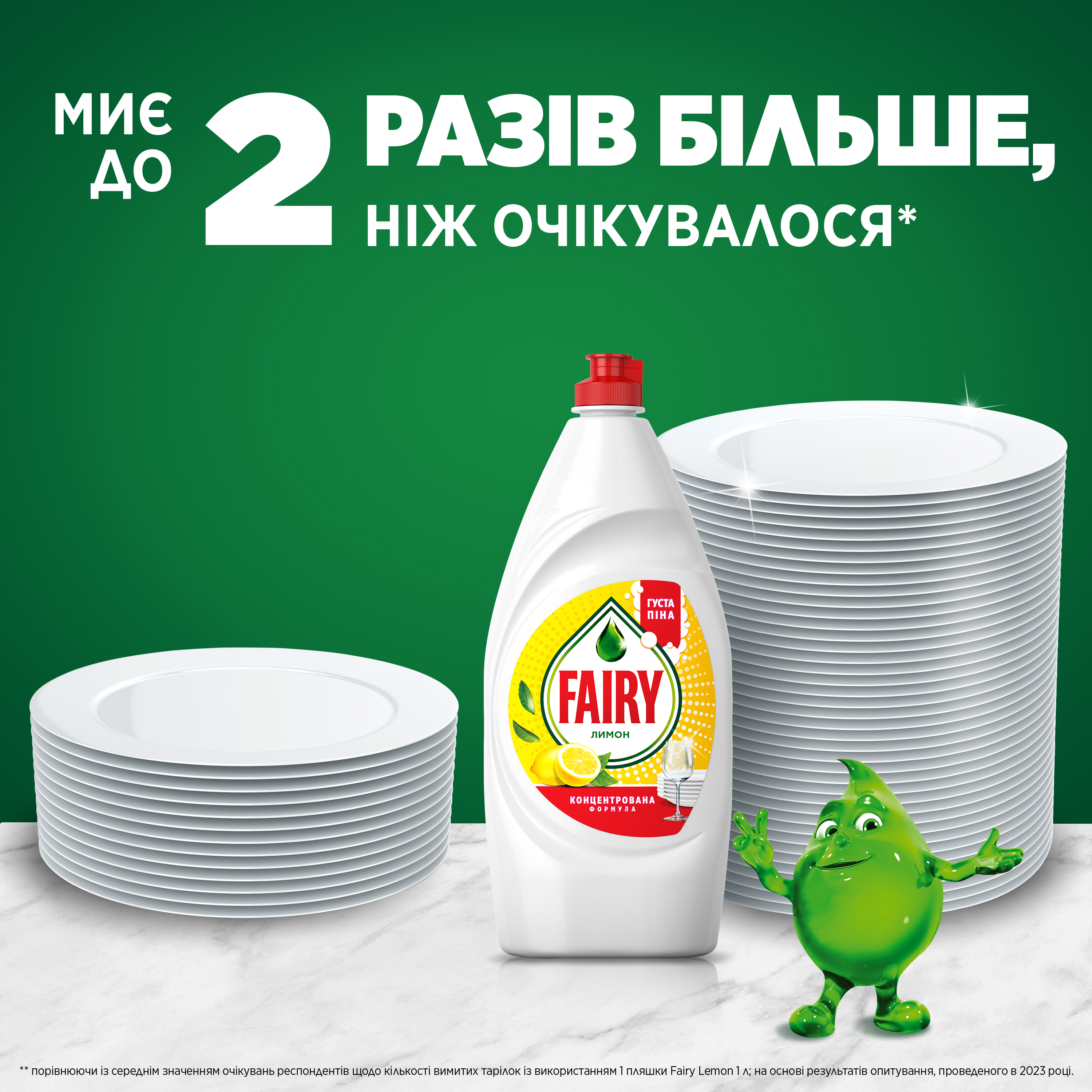 Средство для мытья посуды Fairy Сочный лимон 900 мл фото