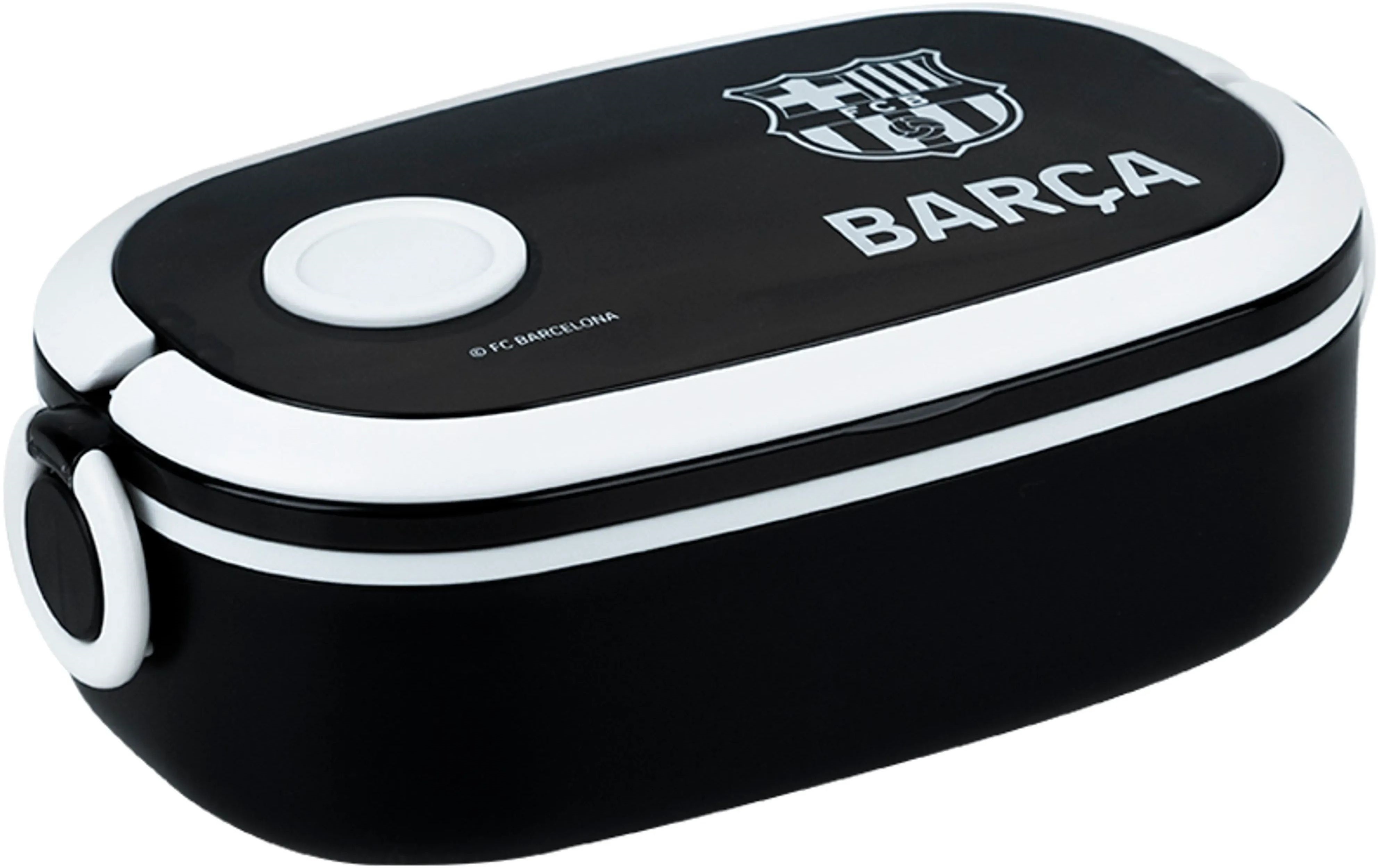 Ланчбокс Kite FC Barcelona BC25-1180, 900 мл, чорний (BC25-1180)фото4