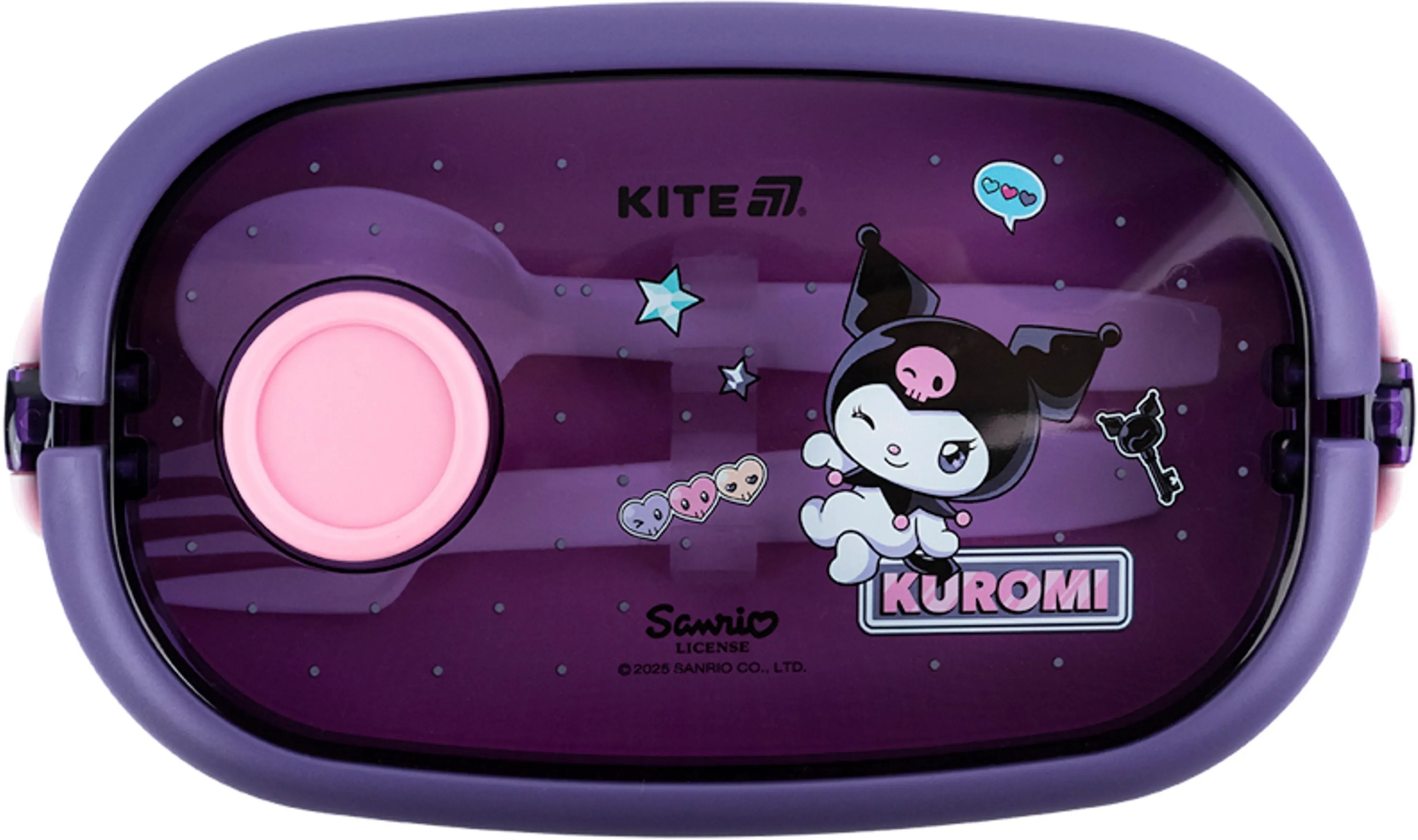 Ланчбокс Kite Kuromi HK25-1180, 900 мл, фіолетовий (HK25-1180)фото6