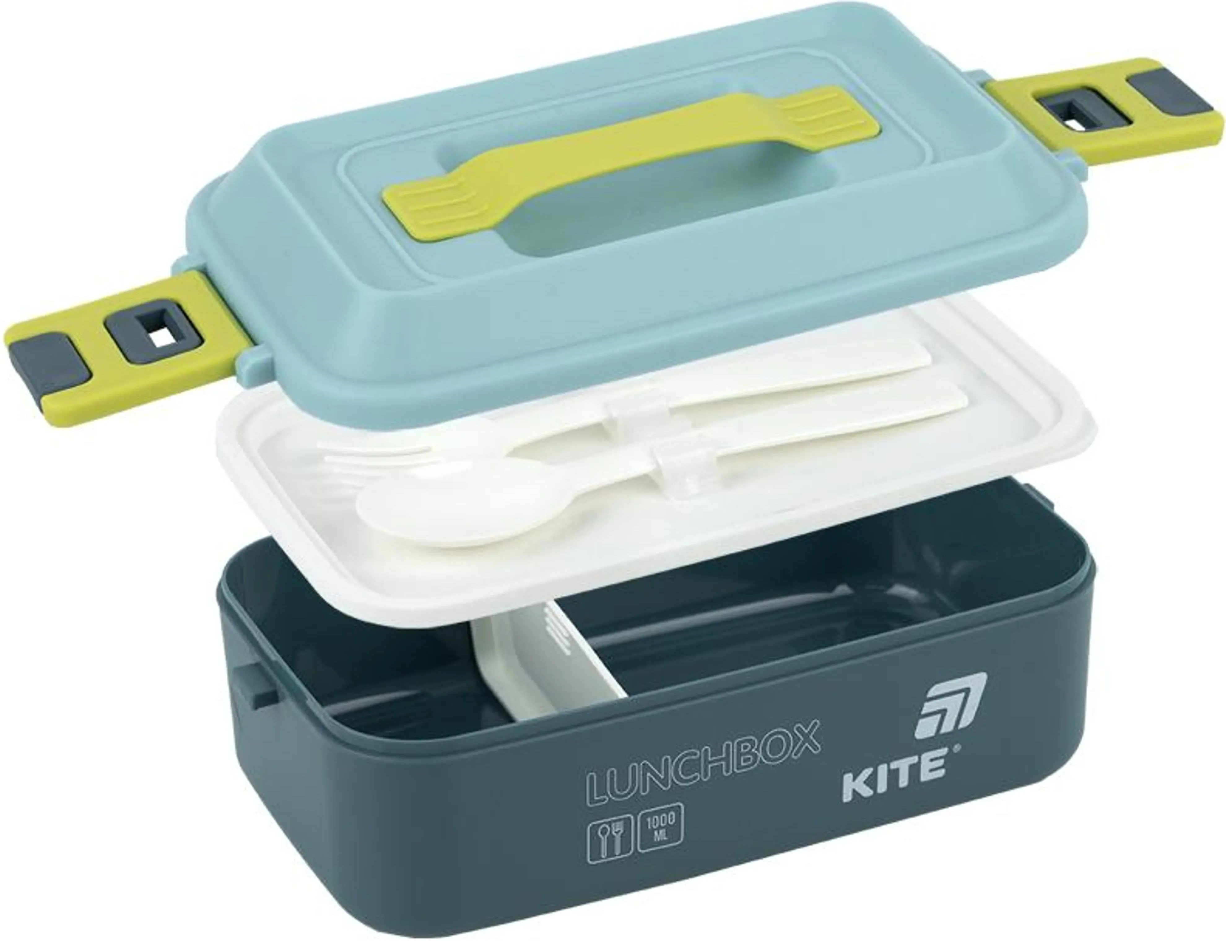 Ланчбокс Kite K25-1183-2, 1000 мл, синій (K25-1183-2)фото3