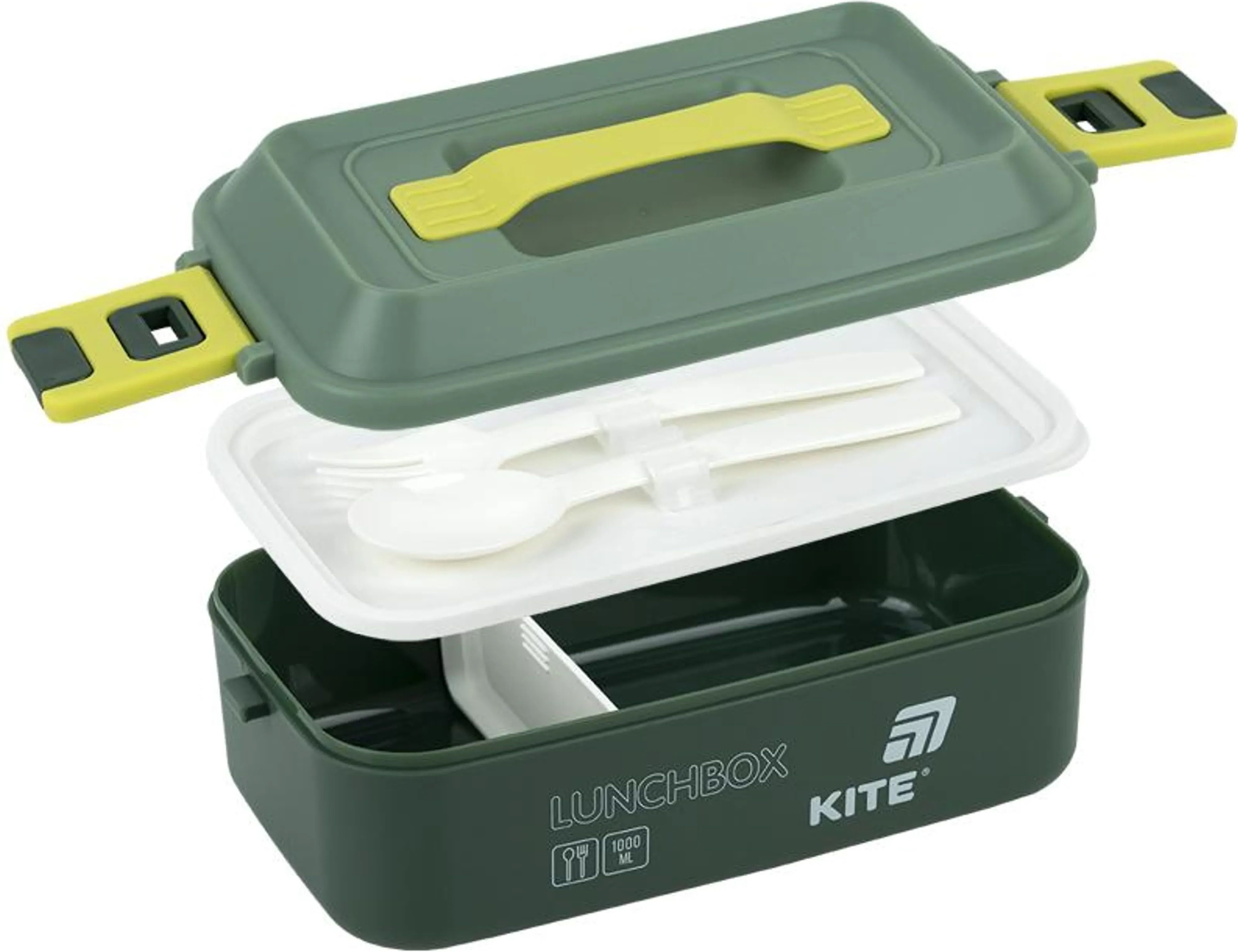 Ланчбокс Kite K25-1183-3, 1000 мл, зелений (K25-1183-3)фото3