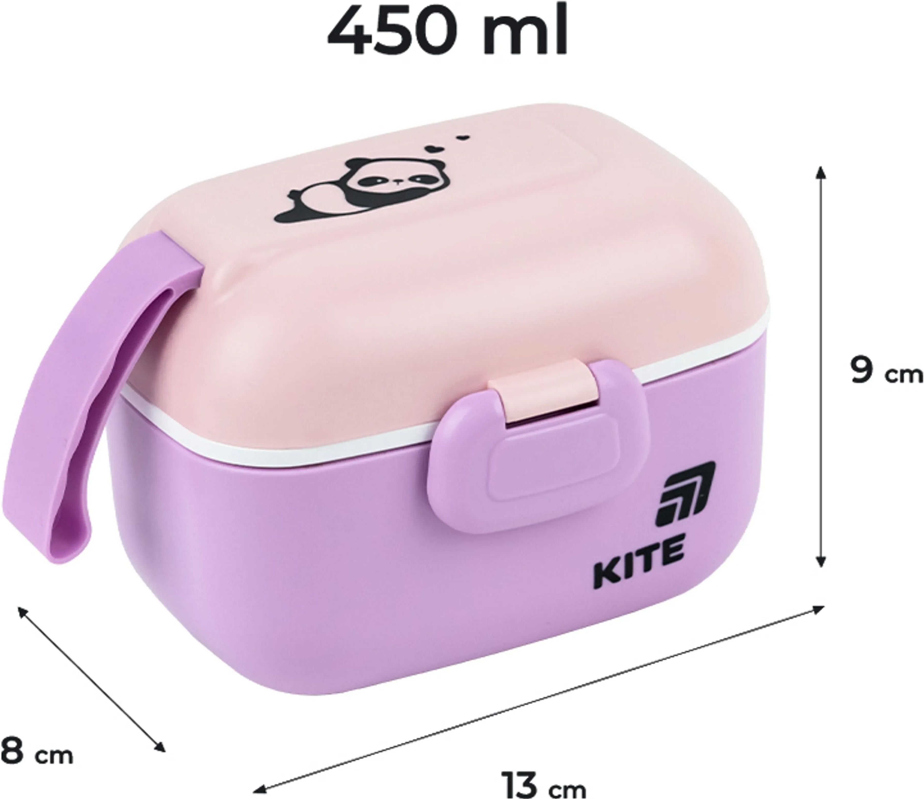 Ланчбокс Kite K25-1185-1, 450 мл, фіолетовий (K25-1185-1)фото2