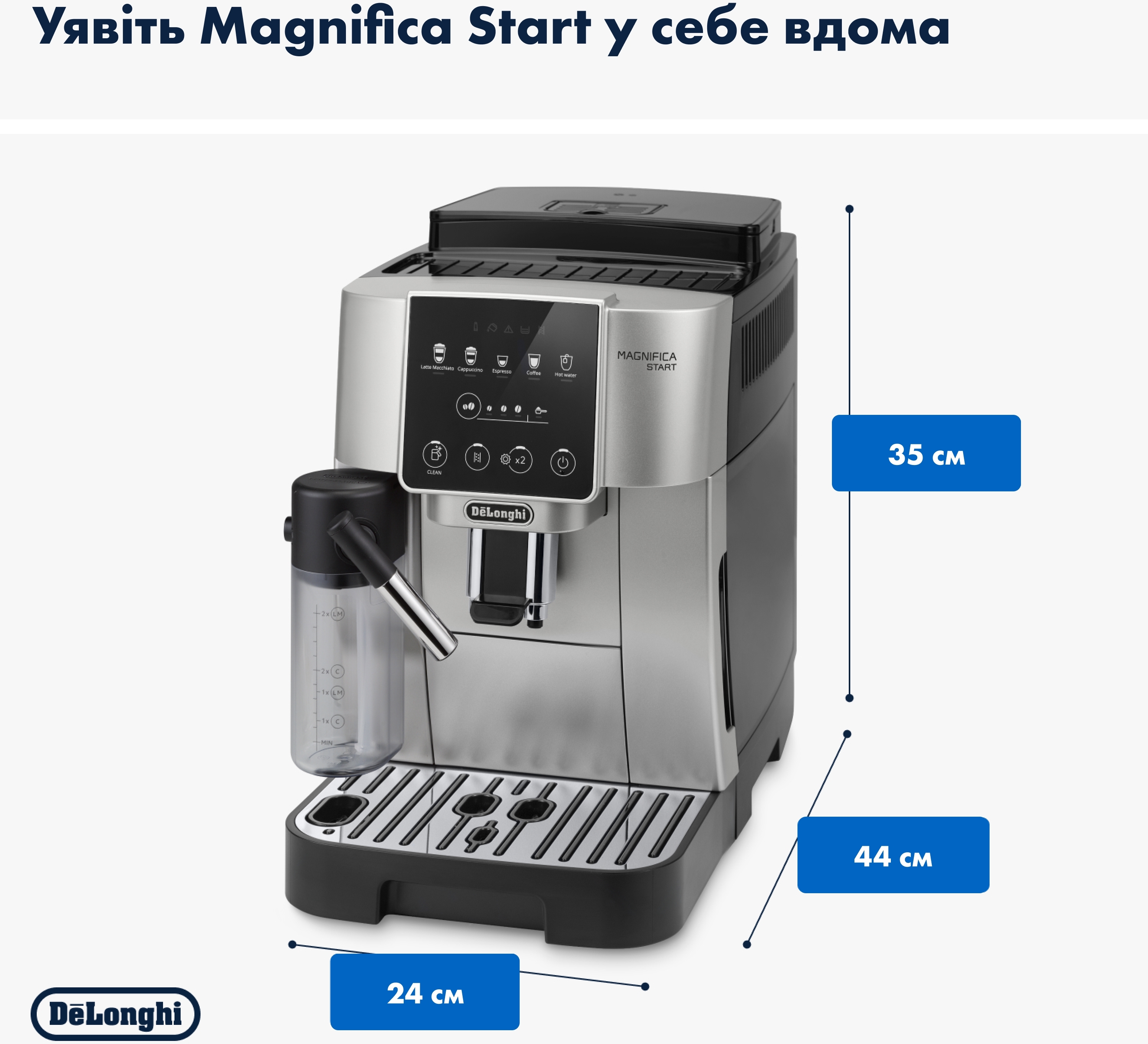 Кавомашина Delonghi ECAM22080SBфото5