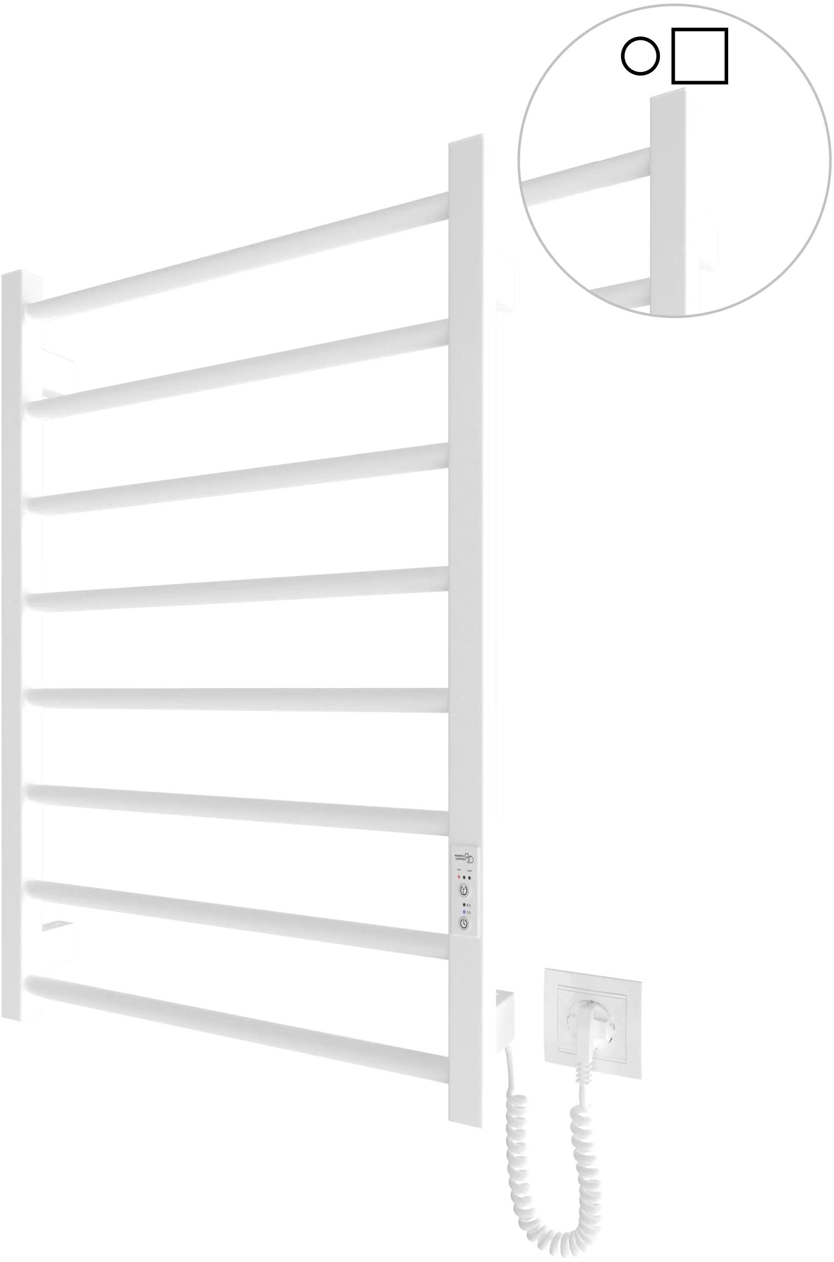 Полотенцесушитель Hygge Family электрический Leeds, 770х530х85мм (6.1.0802.06.WM) фото 4