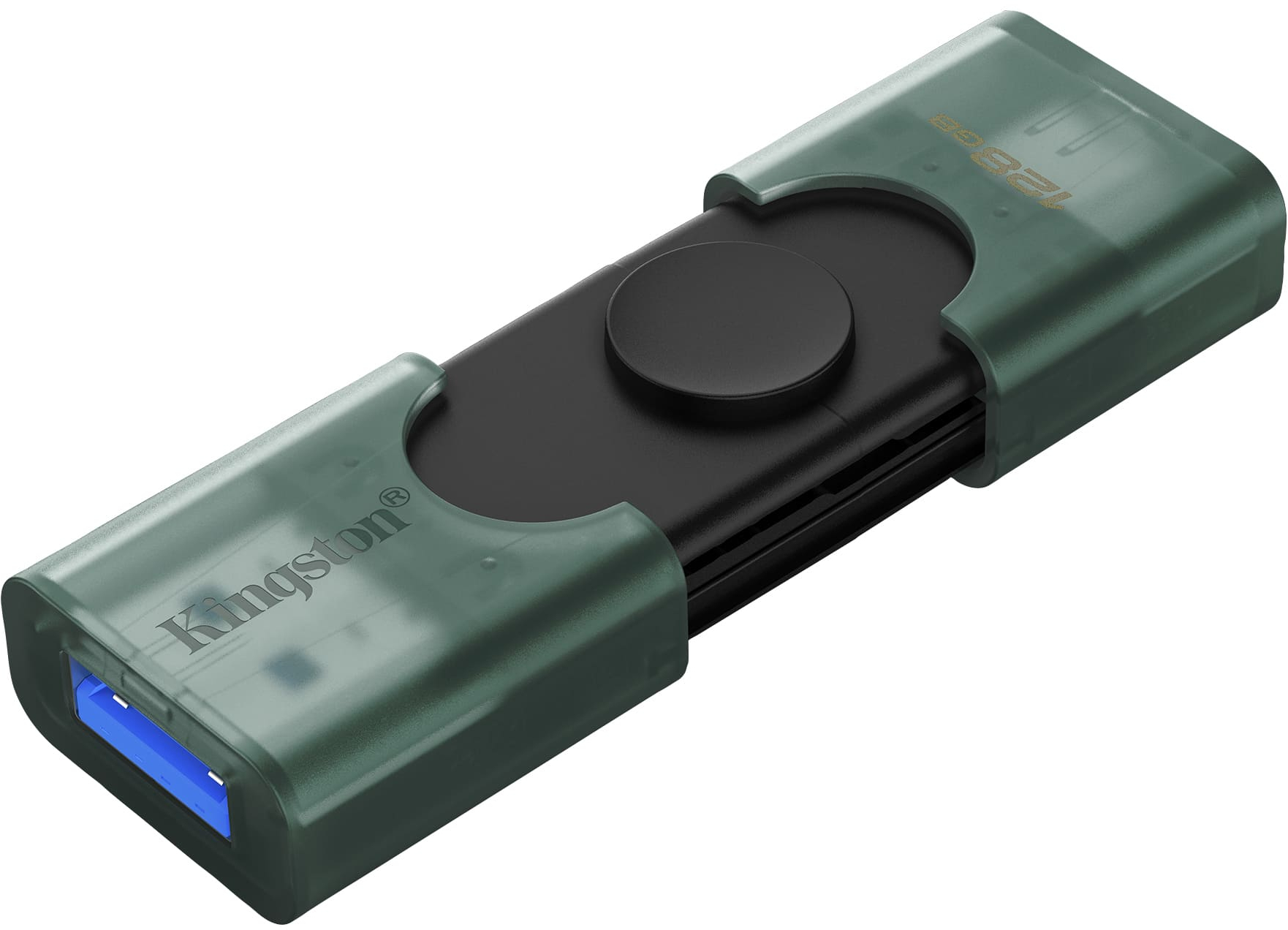 Накопитель Kingston 128GB USB 3.2 Type-A + Type-C DT DuoG2 (DTDEG2/128GB) фото 