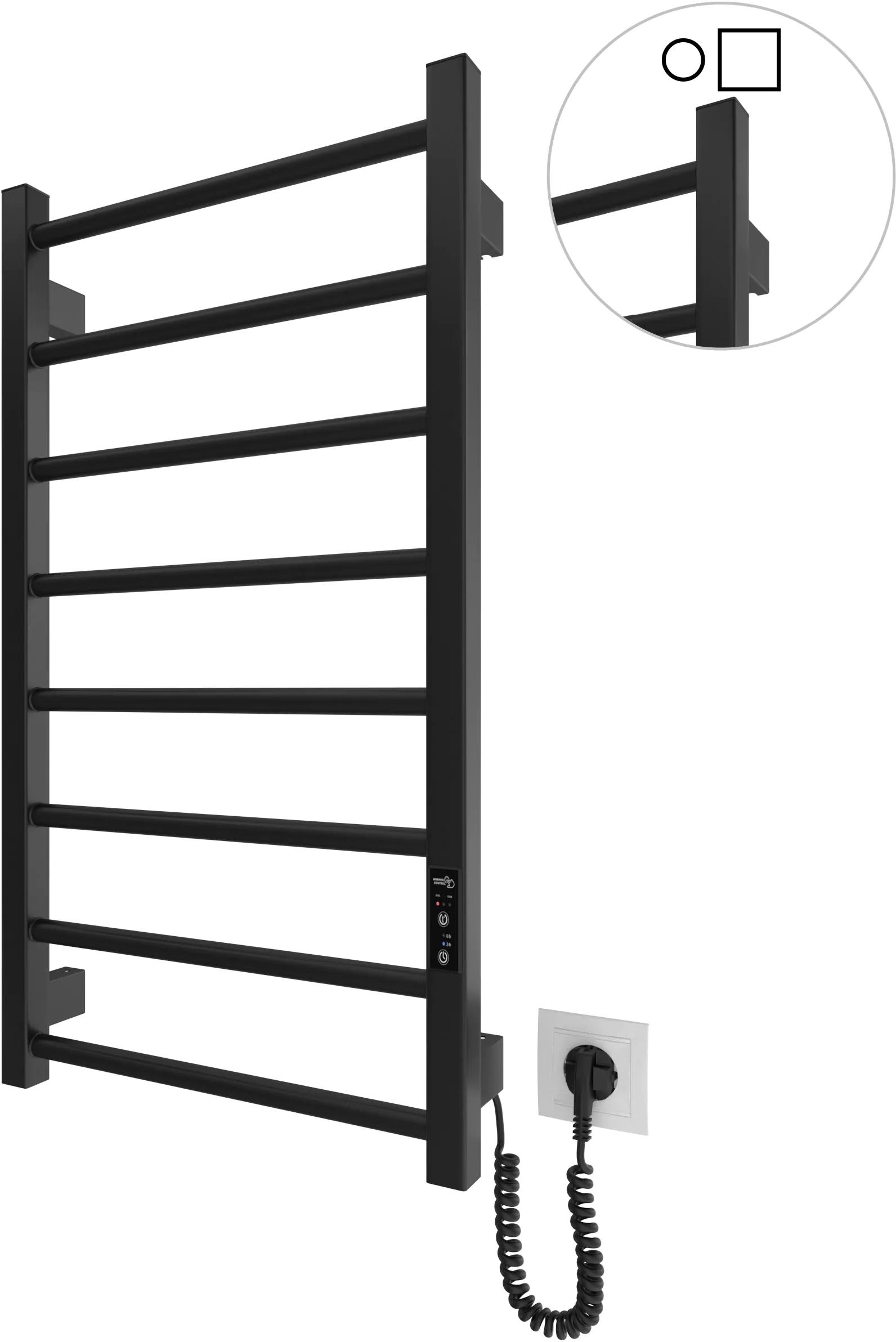 Рушникосушка Hygge Family електрична Leeds, 770х530х85мм (6.1.0802.06.BM)фото4