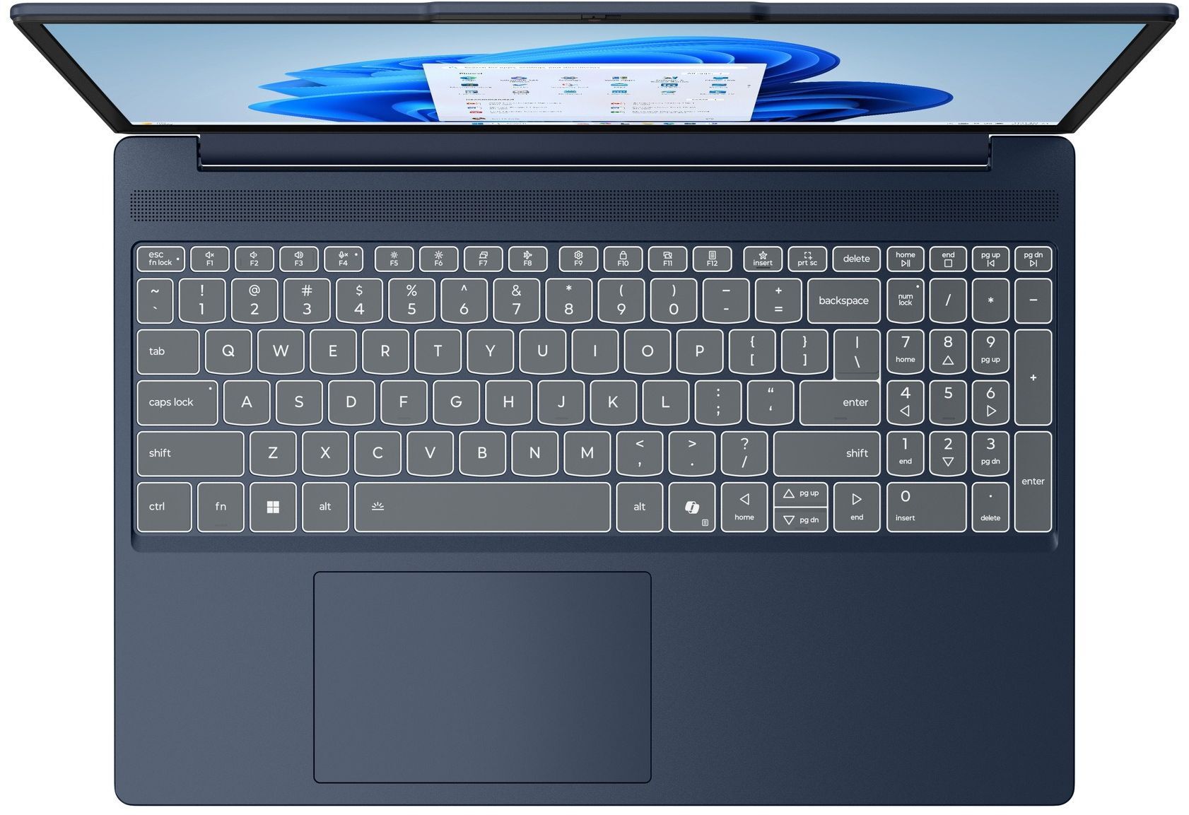 Ноутбук LENOVO Ideapad Slim 3 15IRH10 Cosmic Blue (83K100QVRA) фото 8