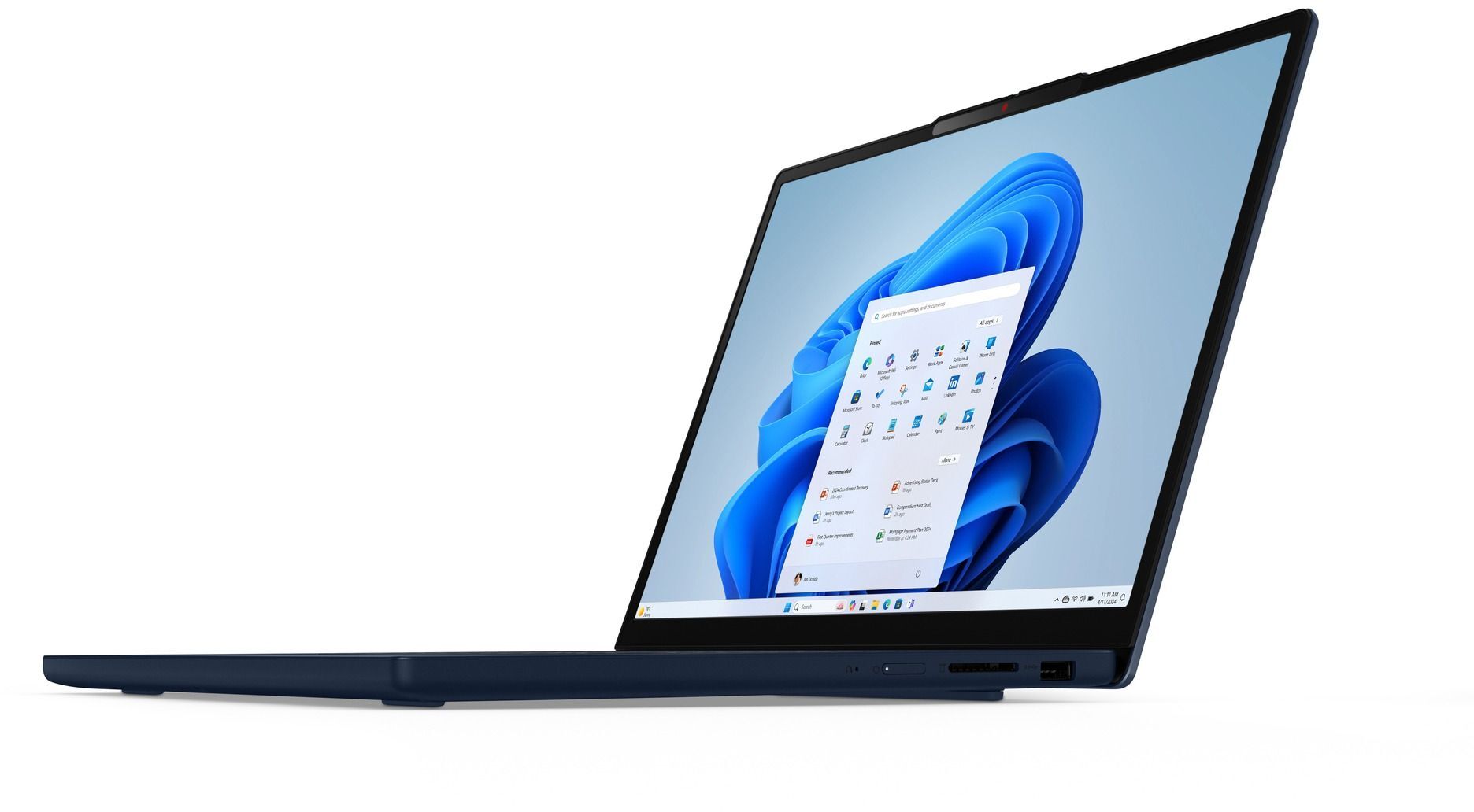 Ноутбук LENOVO Ideapad Slim 3 15IRH10 Cosmic Blue (83K100QVRA) фото 4