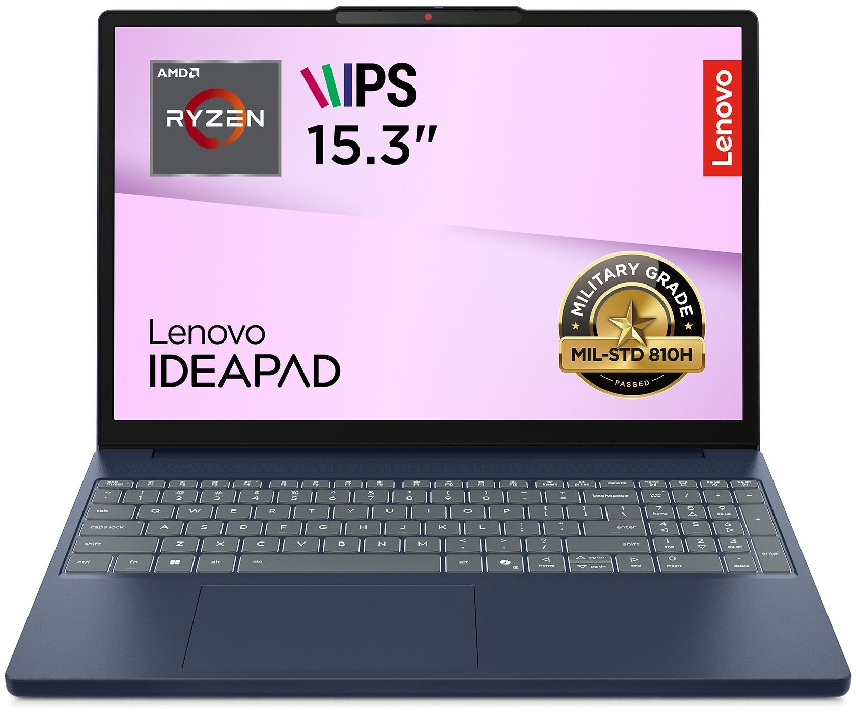 Ноутбук LENOVO IdeaPad Slim 3 15ARP10 Cosmic Blue (83K700A9RA) фото 2