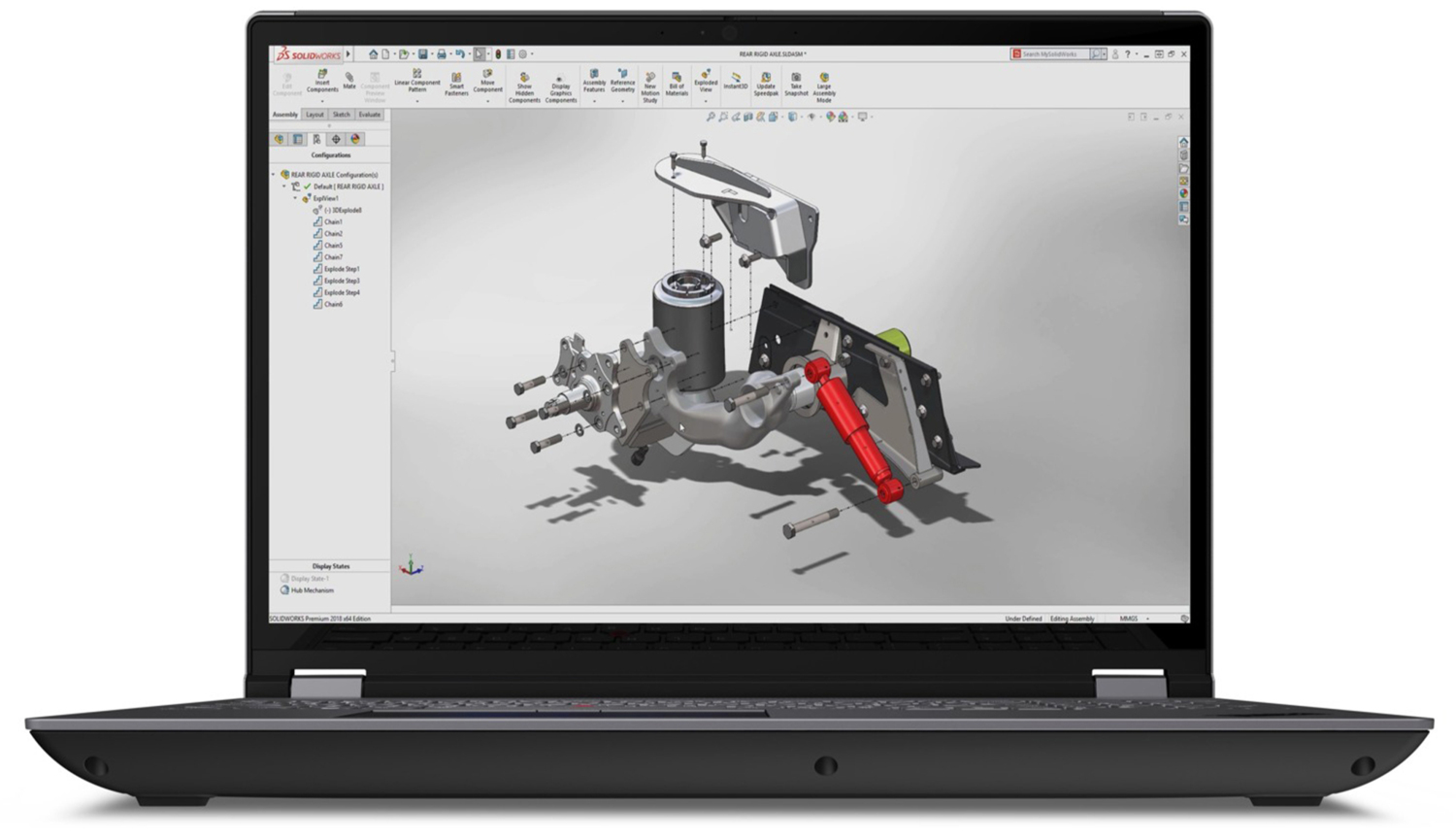 Ноутбук LENOVO ThinkPad P16 G2 Storm Grey (21FBSBT407) фото
