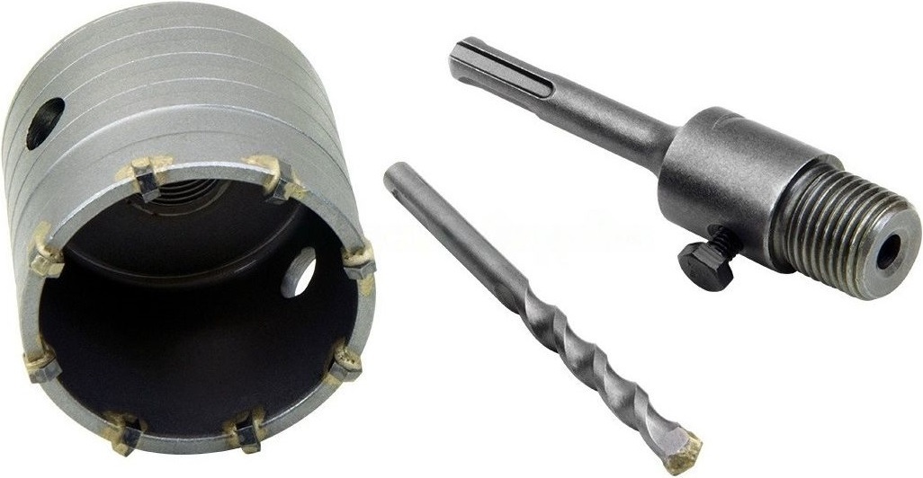 Коронка по бетону Tolsen Profi, SDS-Plu, 65мм, 8 ТВС (75891T) фото 2