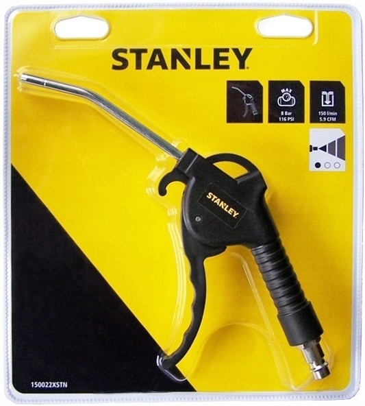 Пистолет продувной Stanley 150 л/мин 8 бар (150022XSTN) фото 2