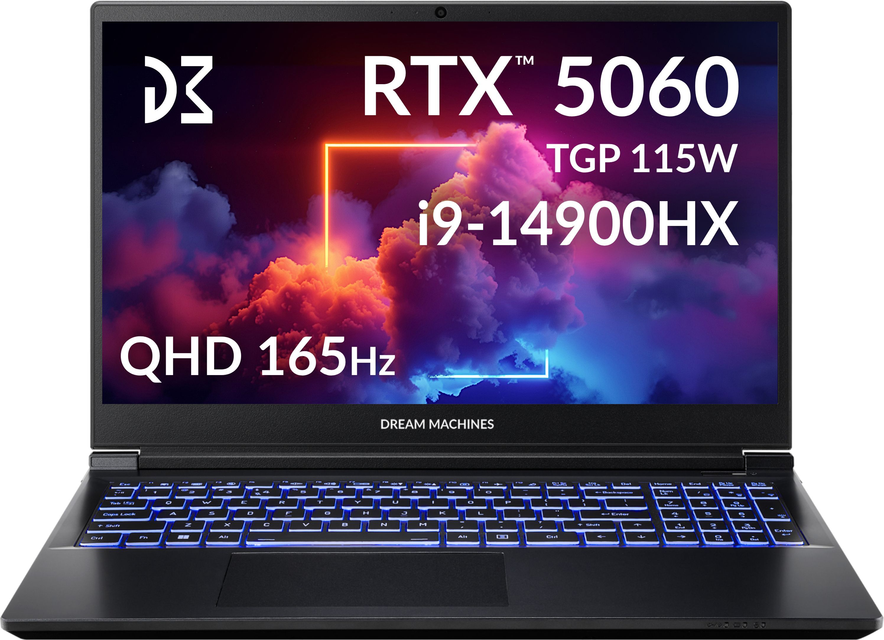 Ноутбук DREAM MACHINES RG5060-15 Black (RG5060-15UA30)фото2