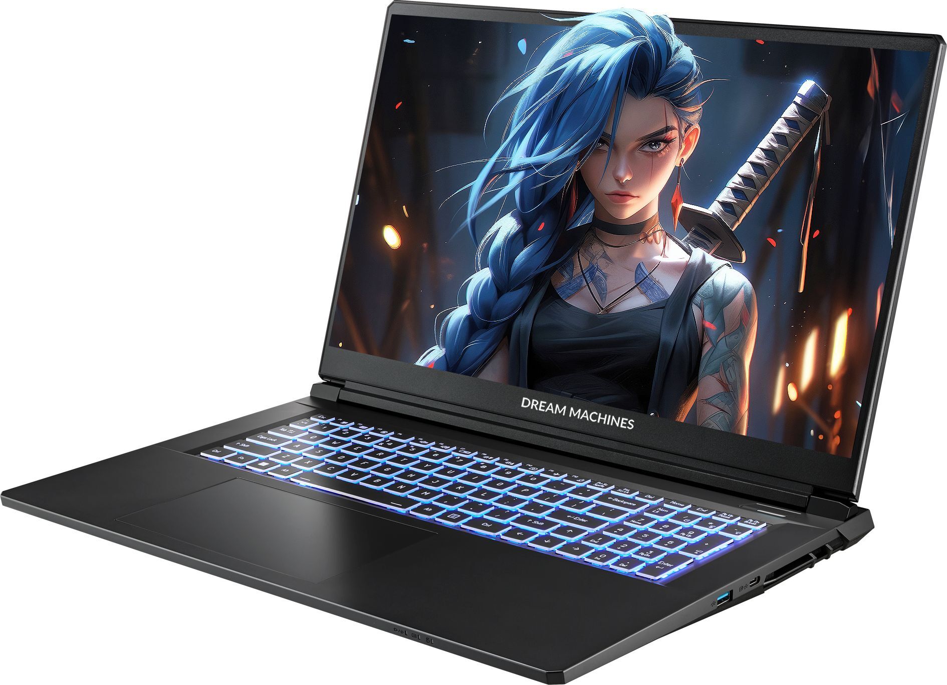 Ноутбук DREAM MACHINES RG5050-17 Black (RG5050-17UA27)фото3