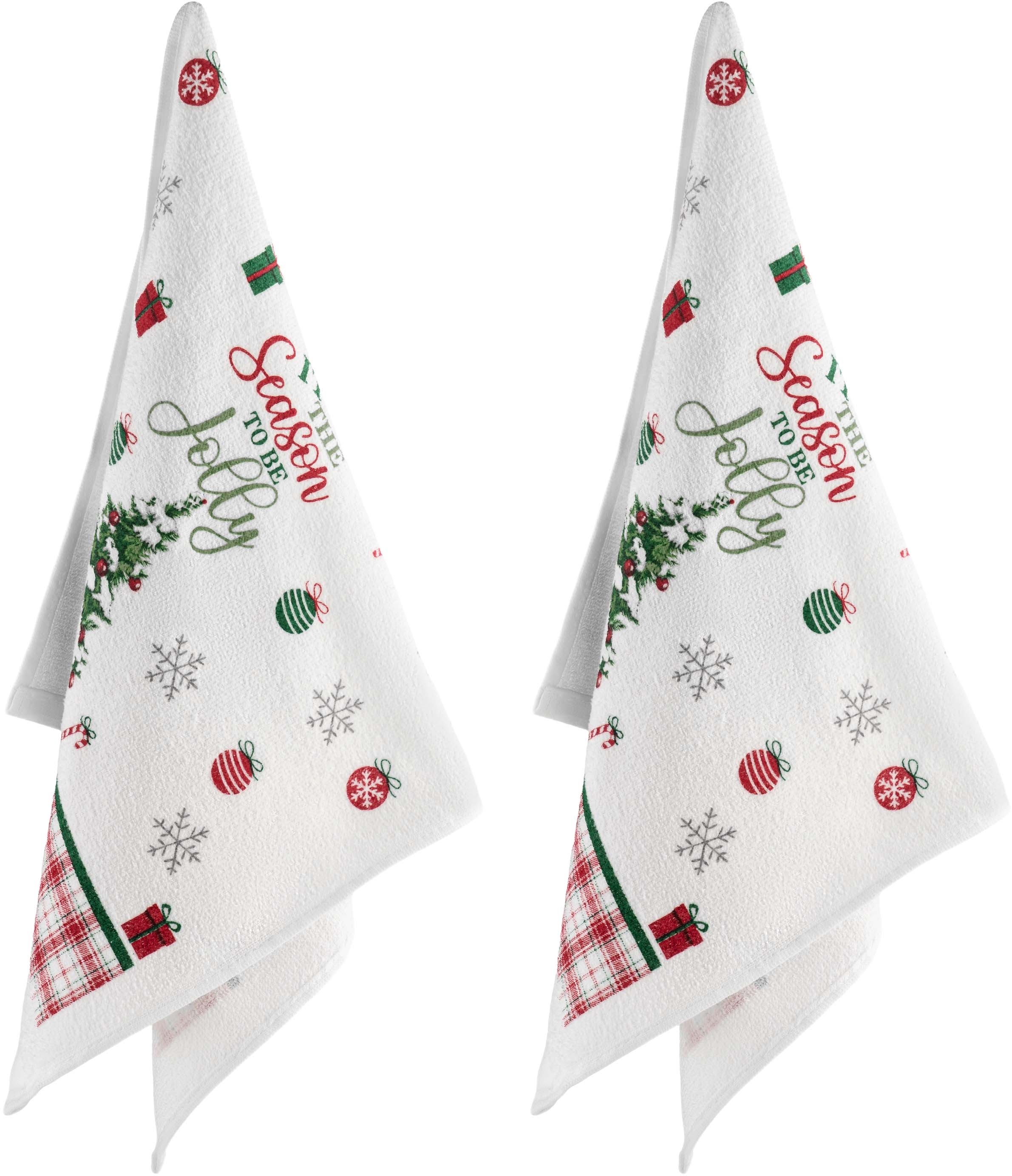 Подарочный набор полотенечек в коробке Ardesto Christmas Tree 38х63см, 2шт (ART3863HTB) фото 3