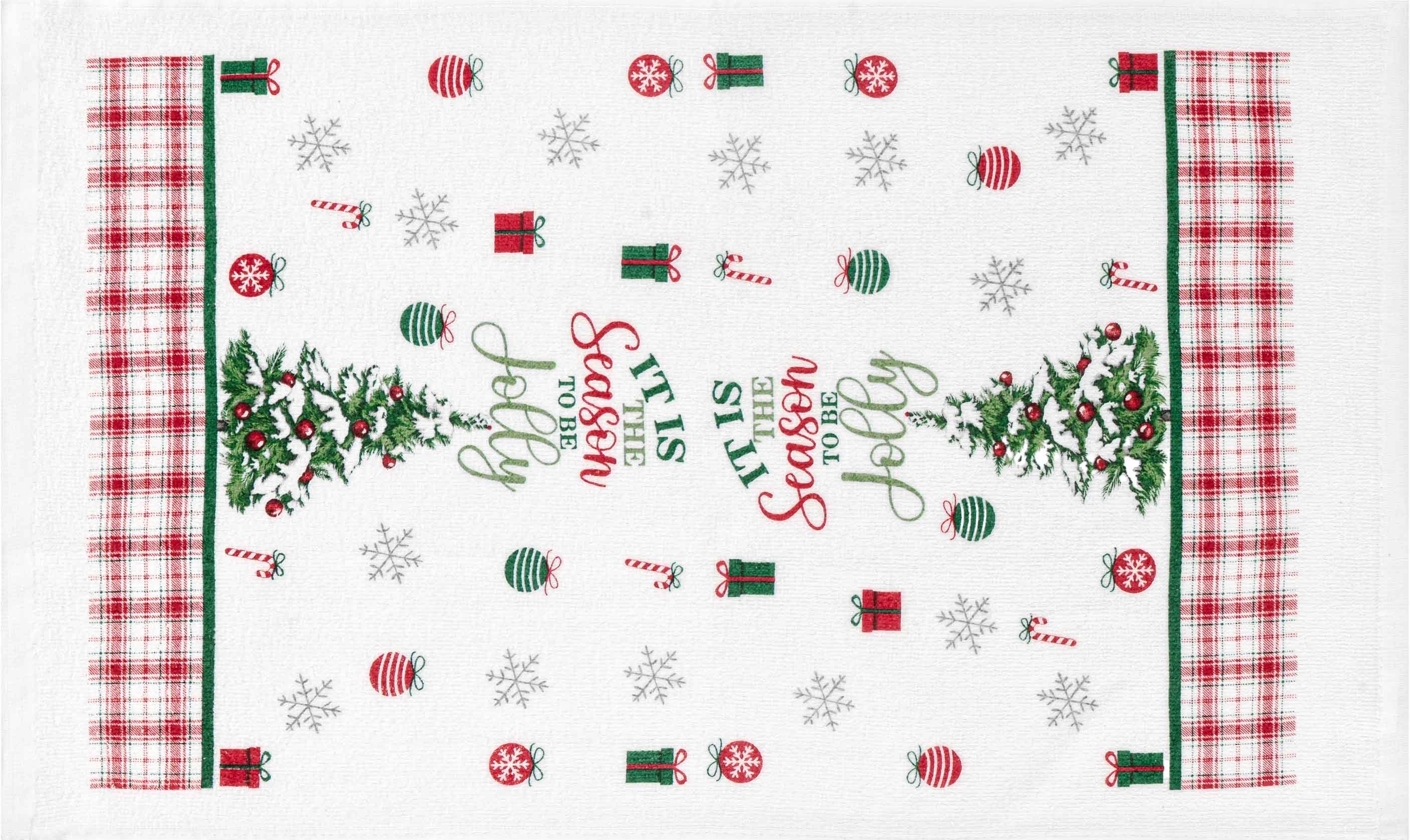 Набір рушників для кухні ARDESTO Christmas Tree 38х63см, 2шт, зелений (ART3863HT)фото3