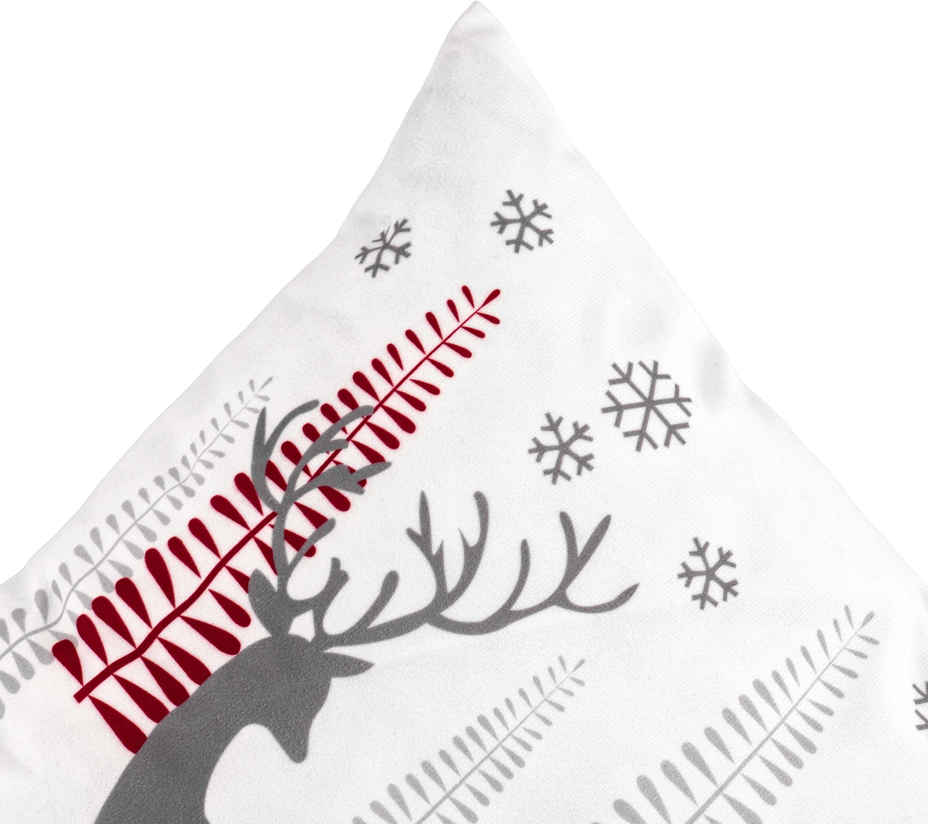 Подушка ARDESTO Christmas Deer 45х45см, белый (ART1032HD) фото 