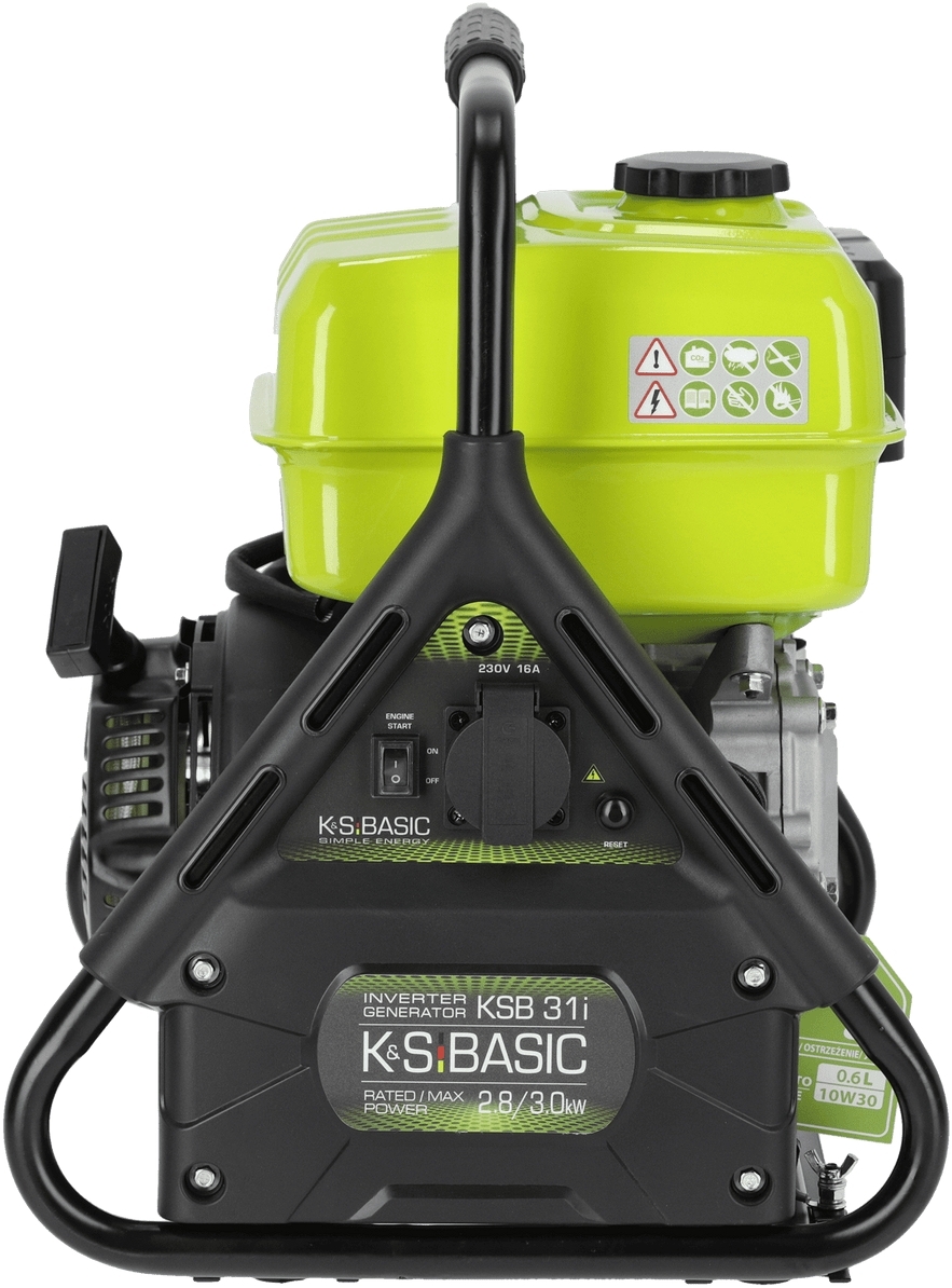 Генератор бензиновий інверторний Konner&amp;Sohnen KSB 31i 230В, 2.8-3.0кВт (KSB31I)фото
