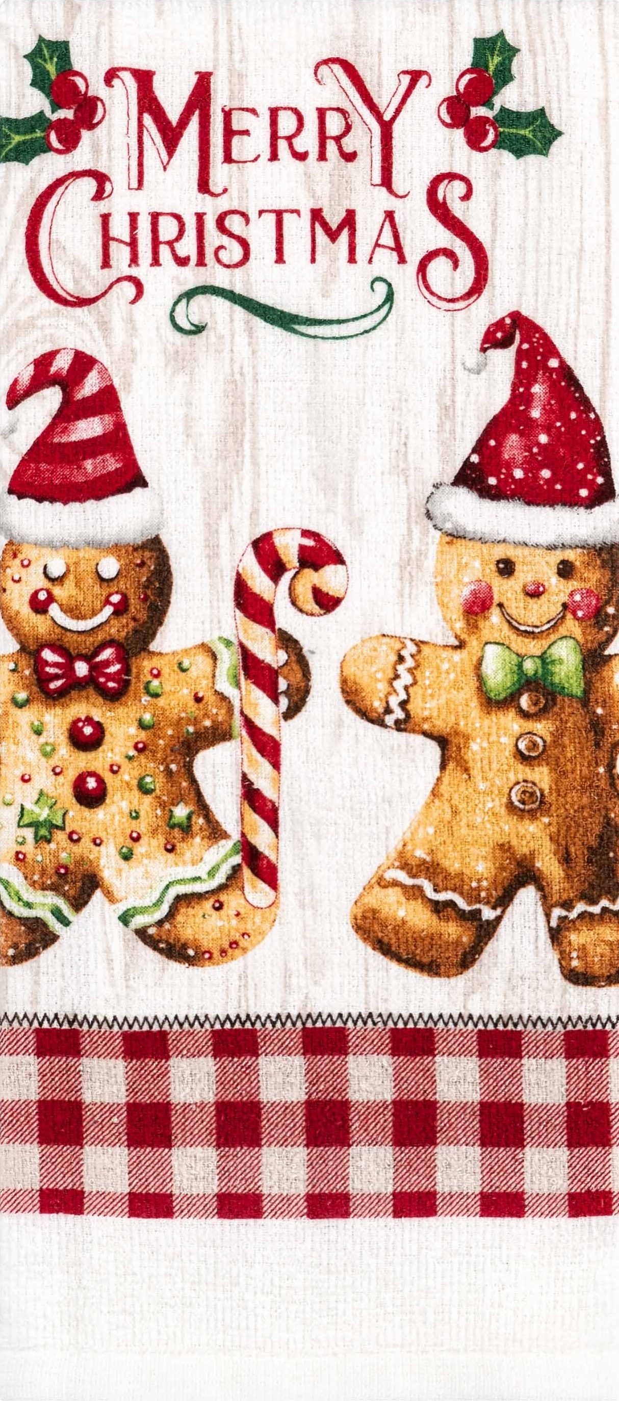 Набір рушників для кухні ARDESTO Christmas Gingerbread 38х63см, 2шт, червоний (ART3863HG)фото4