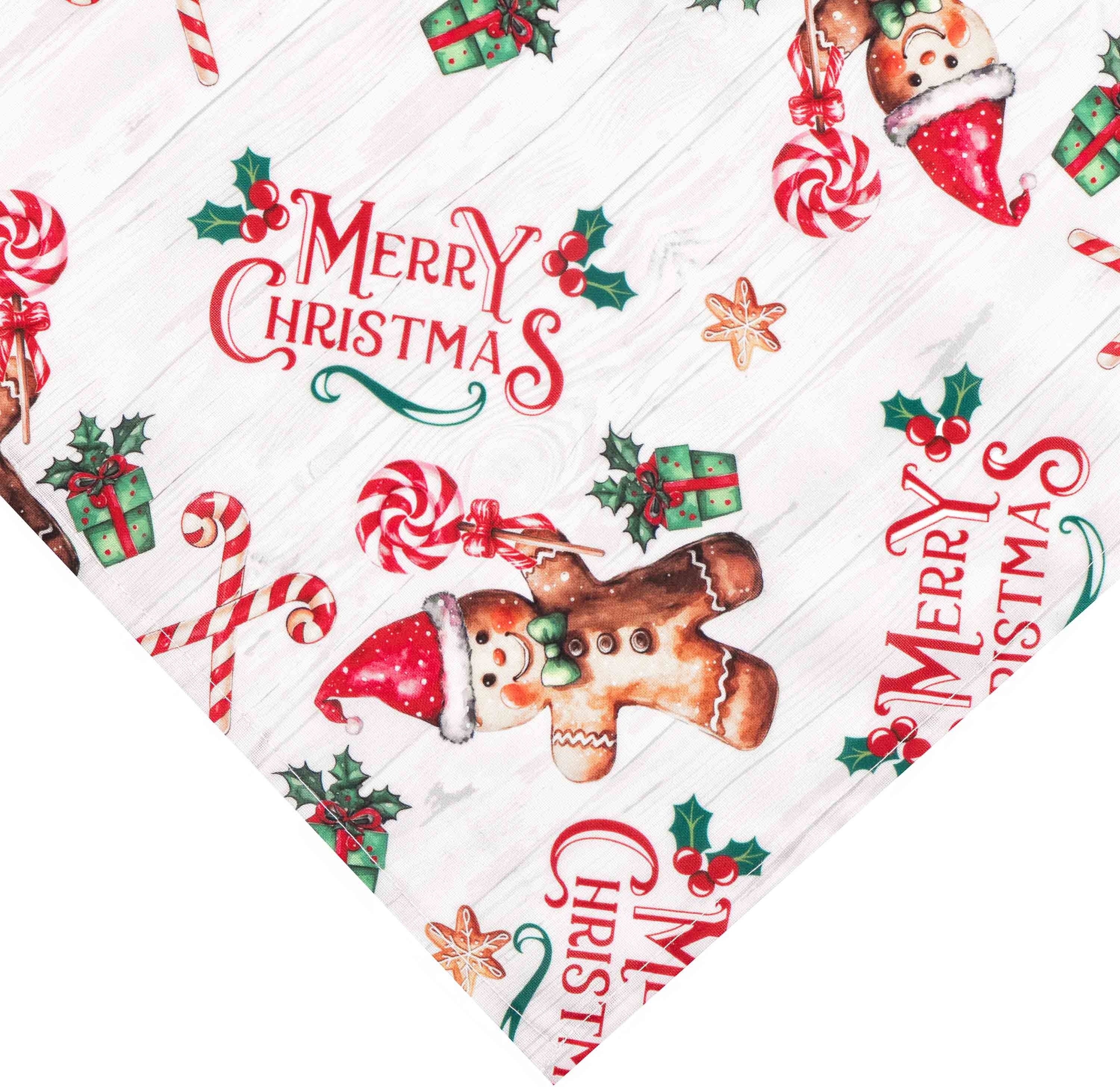 Скатертина ARDESTO Christmas Gingerbread 140х180см, червоний (ART08HG)фото3