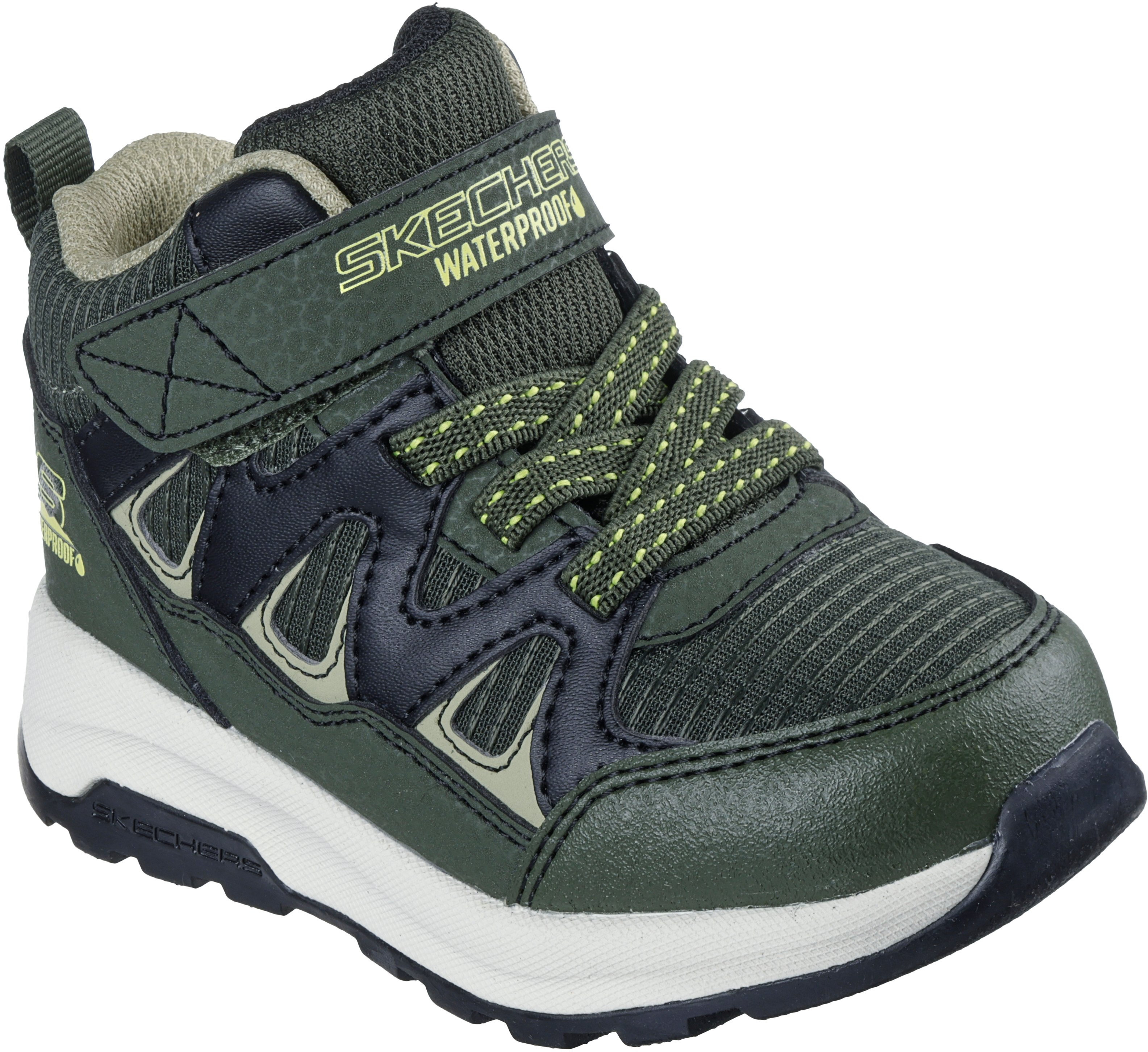Ботинки для мальчика Skechers Storm Blazer 406377N OLBK 26 (10 US) оливковые фото 3